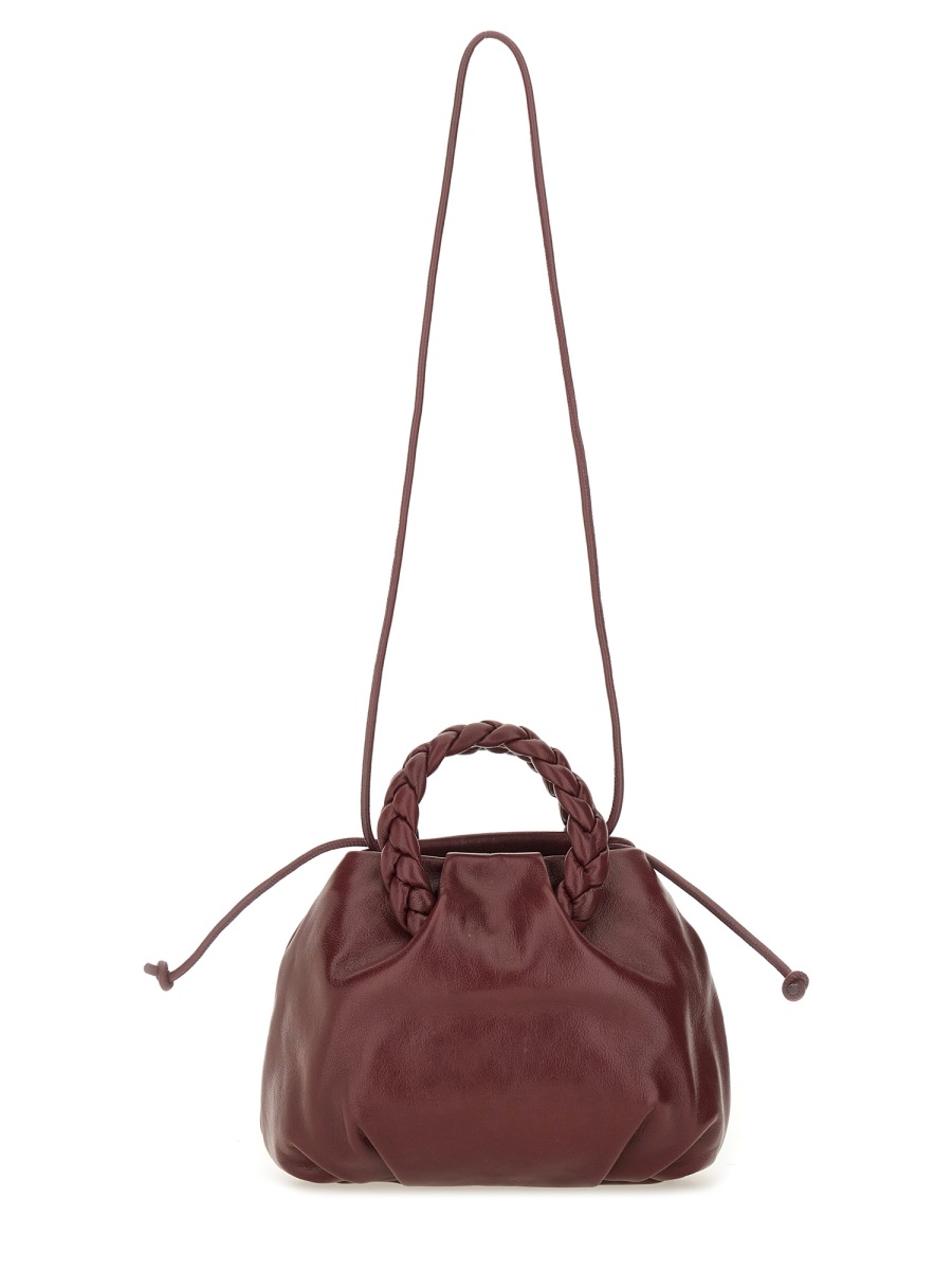 "BOMBON SUPPLE SHINY" MEDIUM BAG BMSSWBA250077BURGUNDY (HEREU / ハンドバッグ・ショルダーバッグ ) | HEREU (へリュー)