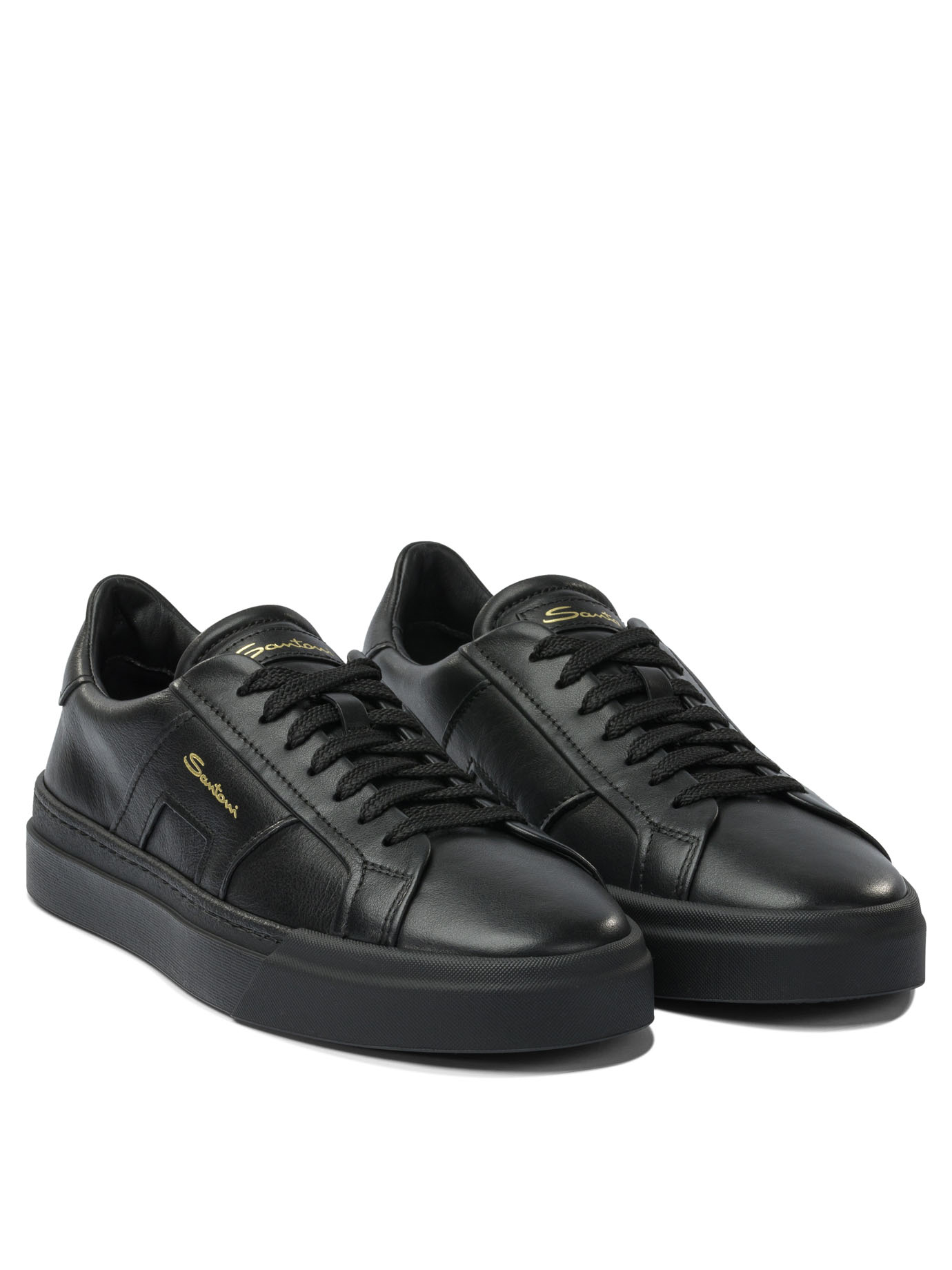 "Double Buckle" Sneakers MBGT21779NEORXWHN01N01 (Santoni / スニーカー ) | Santoni (サントーニ)(1)