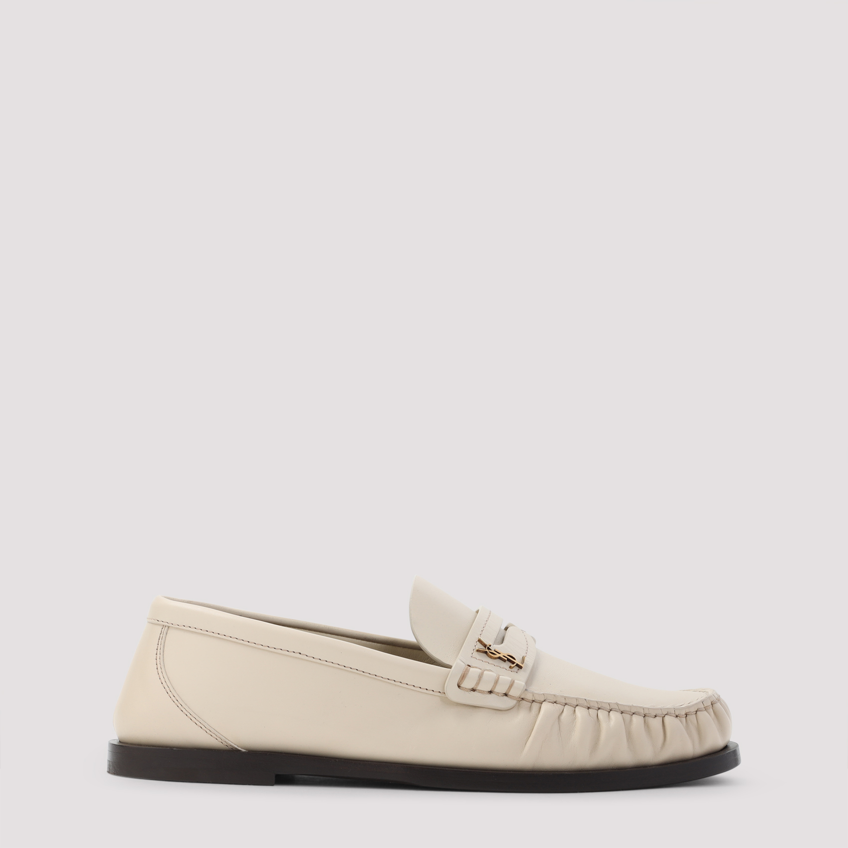 Ivory leather loafers 820648AAELH1001 (Saint Laurent / ローファー ) | Saint Laurent (サンローラン)(5)