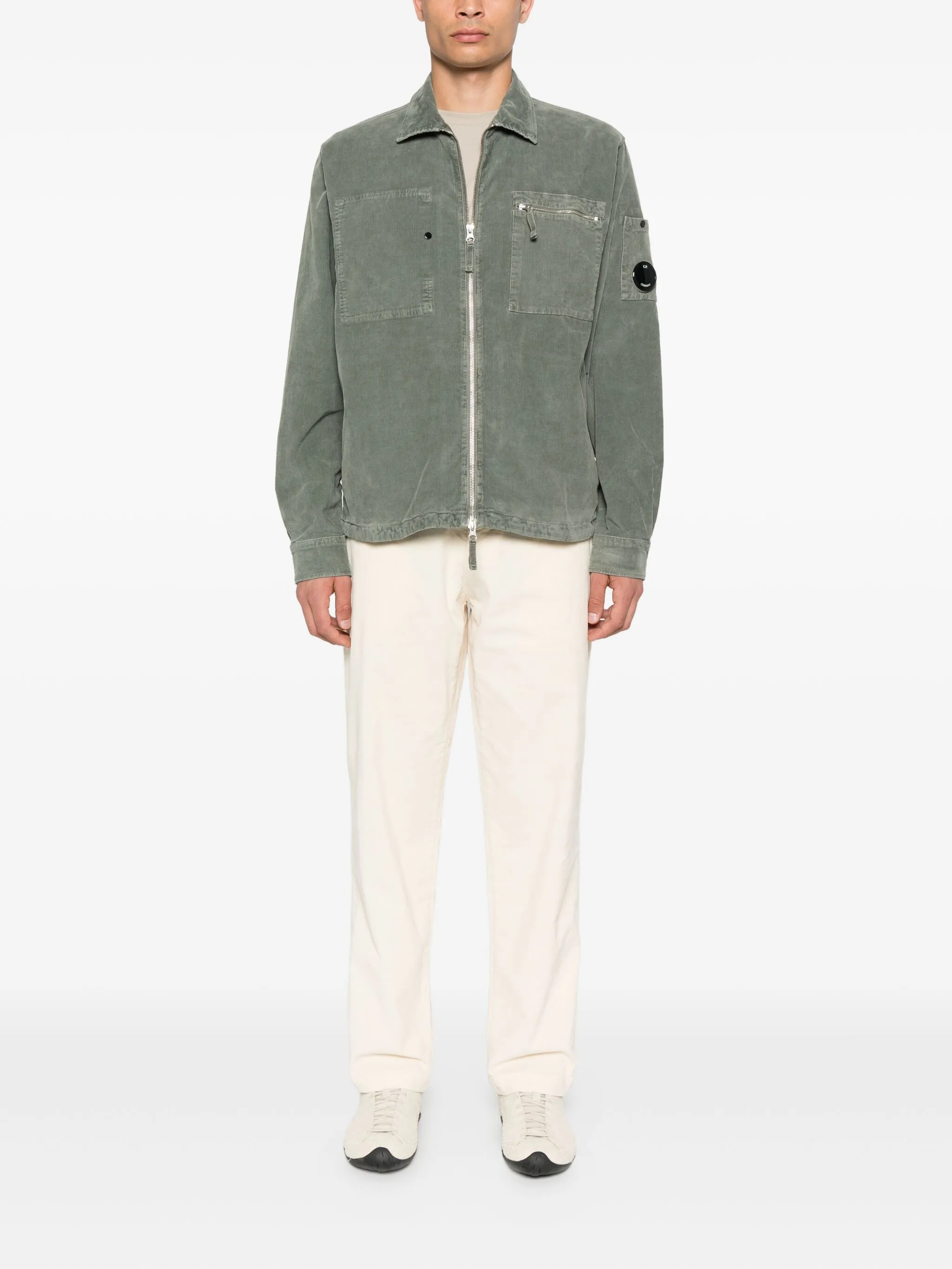 CP COMPANY Shirts Grey 19CMOS097A006410O921 (C.P. Company / シャツ・ブラウス ) | C.P. Company (シーピーカンパニー)(1)