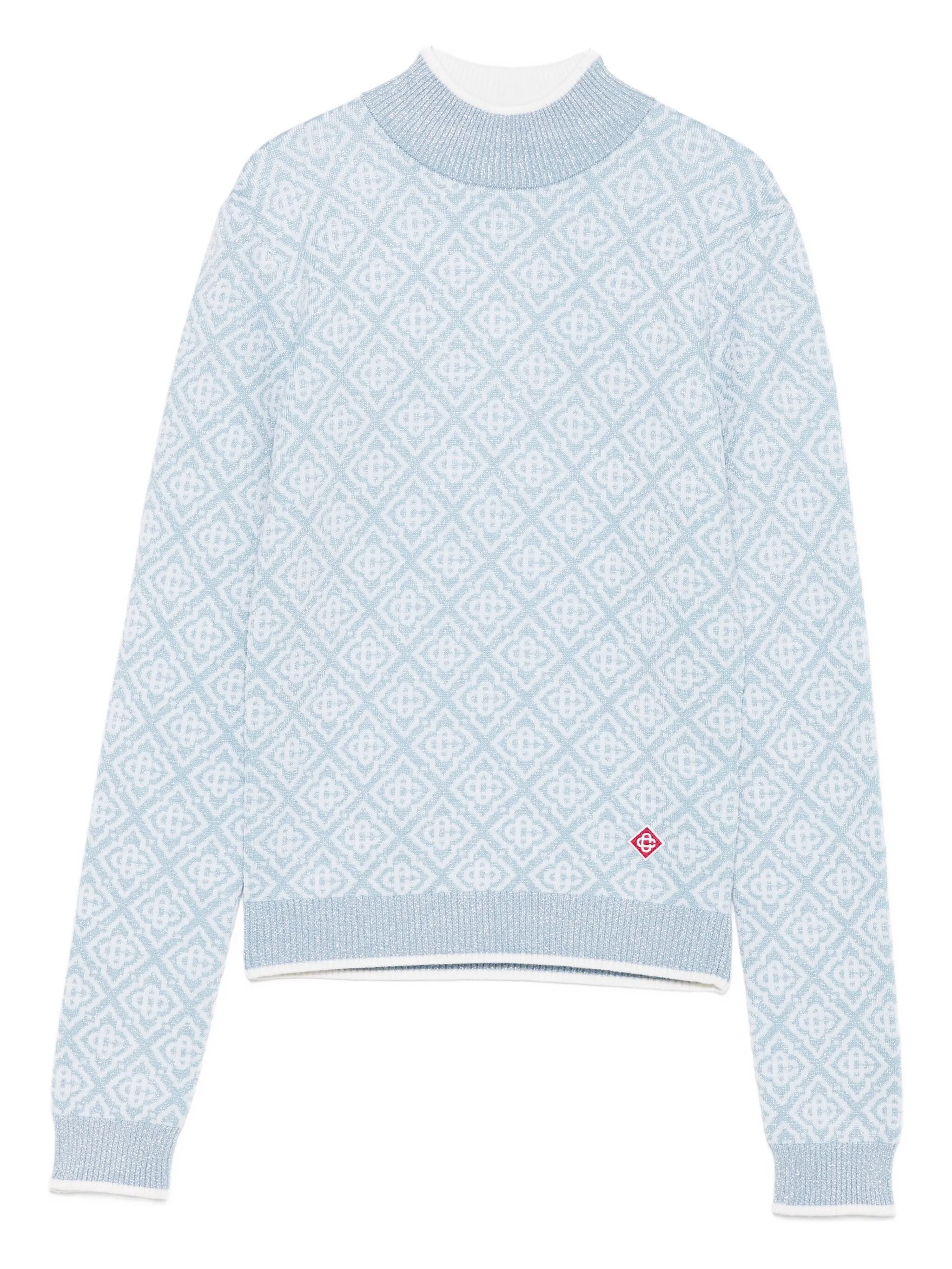 Casablanca Sweaters Blue WAW25KW105001 (Casablanca / ニット・セーター・カーディガン ) | Casablanca (カサブランカ)