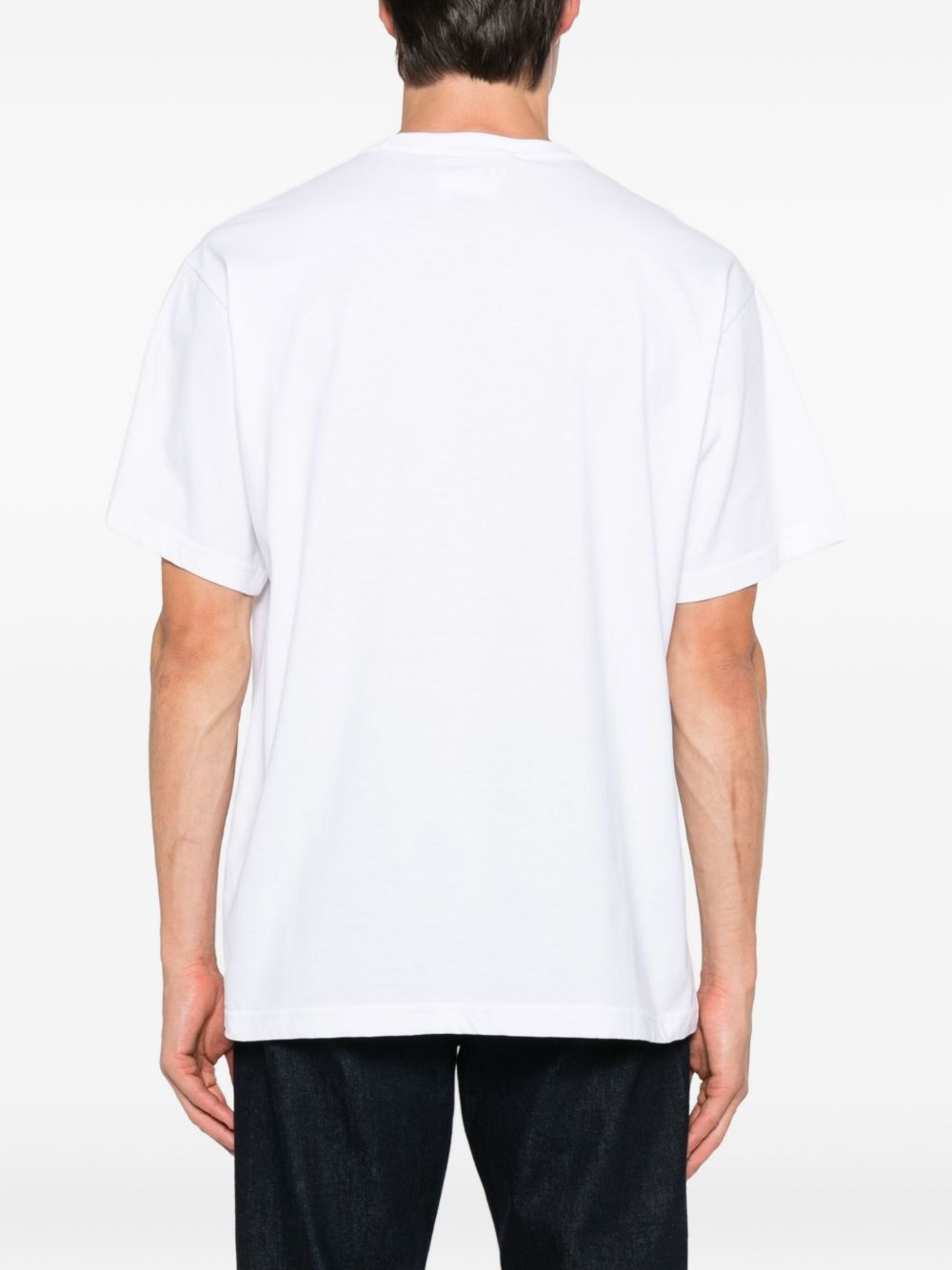 VERSACE JEANS COUTURE T-shirts and Polos White 79GAHE05CJ00E003 (VERSACE JEANS COUTURE / Tシャツ・カットソー ) | VERSACE JEANS COUTURE (ヴェルサーチェ ジーンズ クチュール)(3)