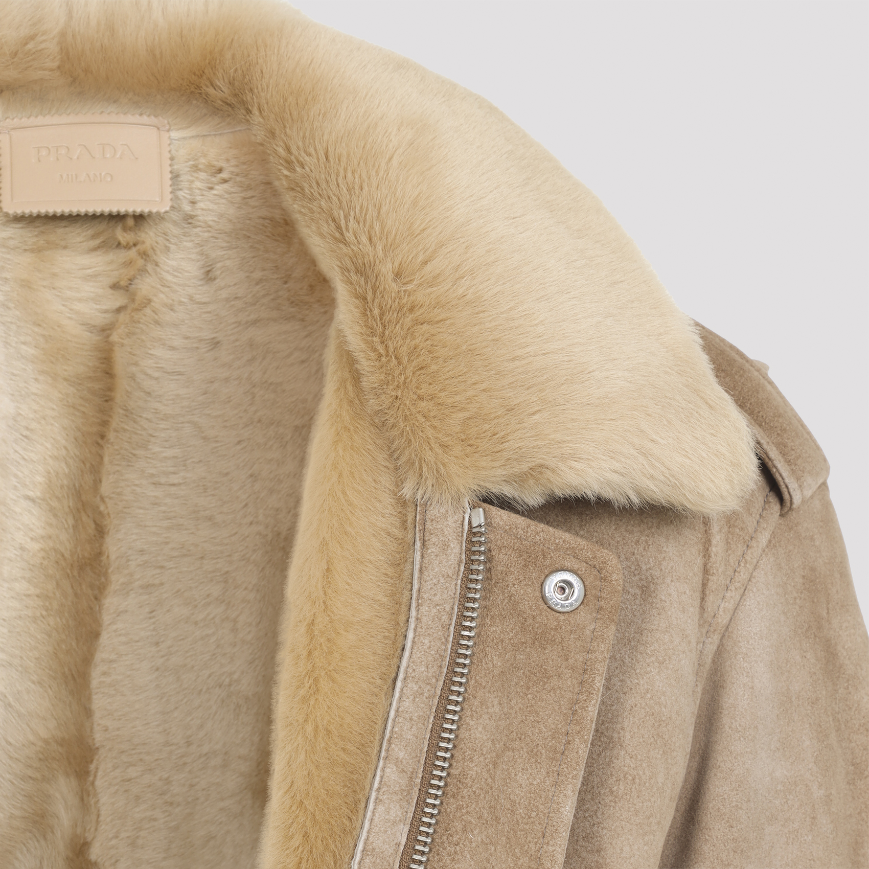 Sheepskin bomber jacket 58A237SOOO172LF0065 (Prada / レザー&ファージャケット・コート ) | Prada (プラダ)(5)