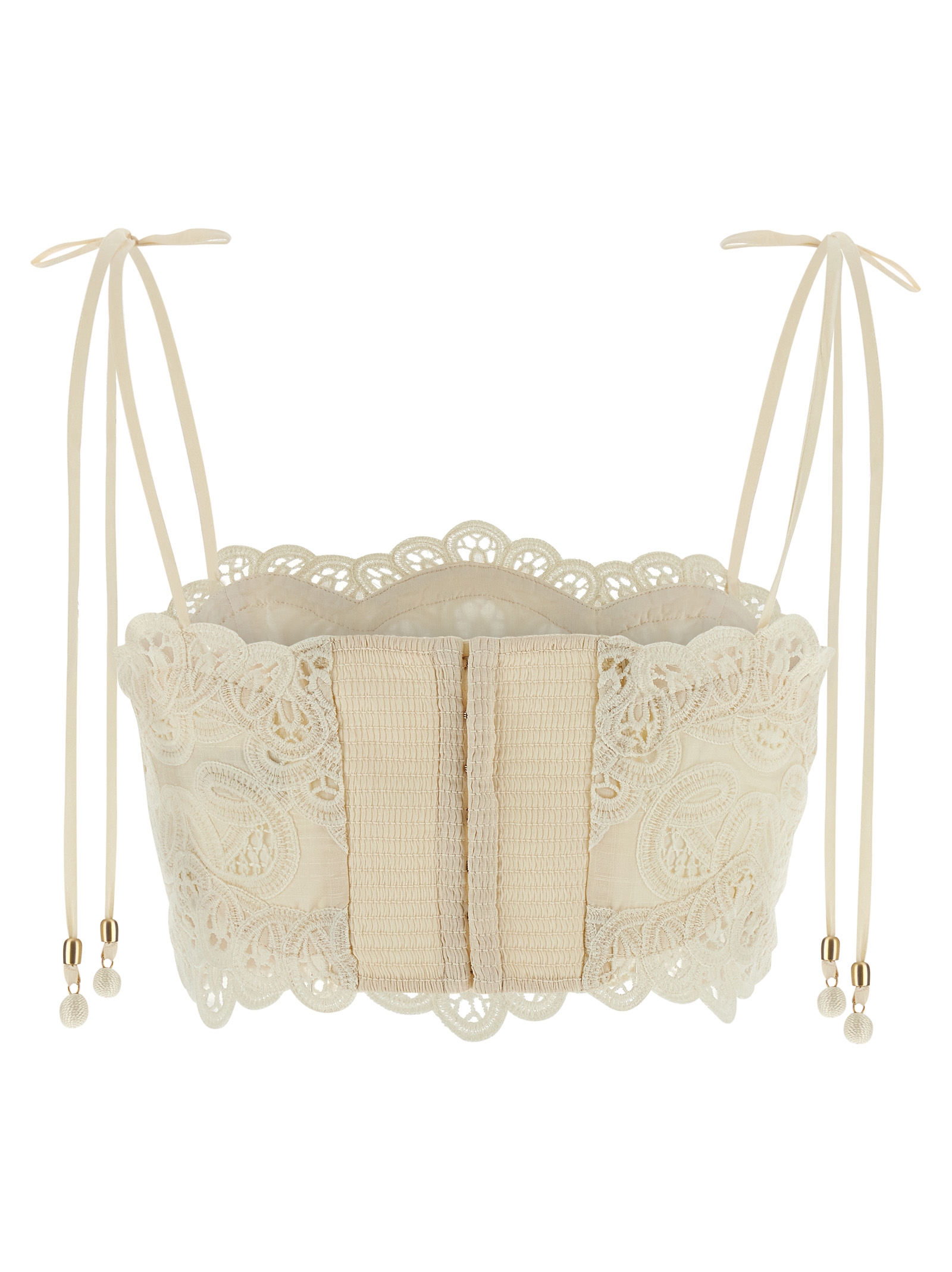 'Rhiannon' top 4245TSS251IVO (ZIMMERMANN / タンクトップ・キャミソール ) | ZIMMERMANN (ジマーマン)(1)