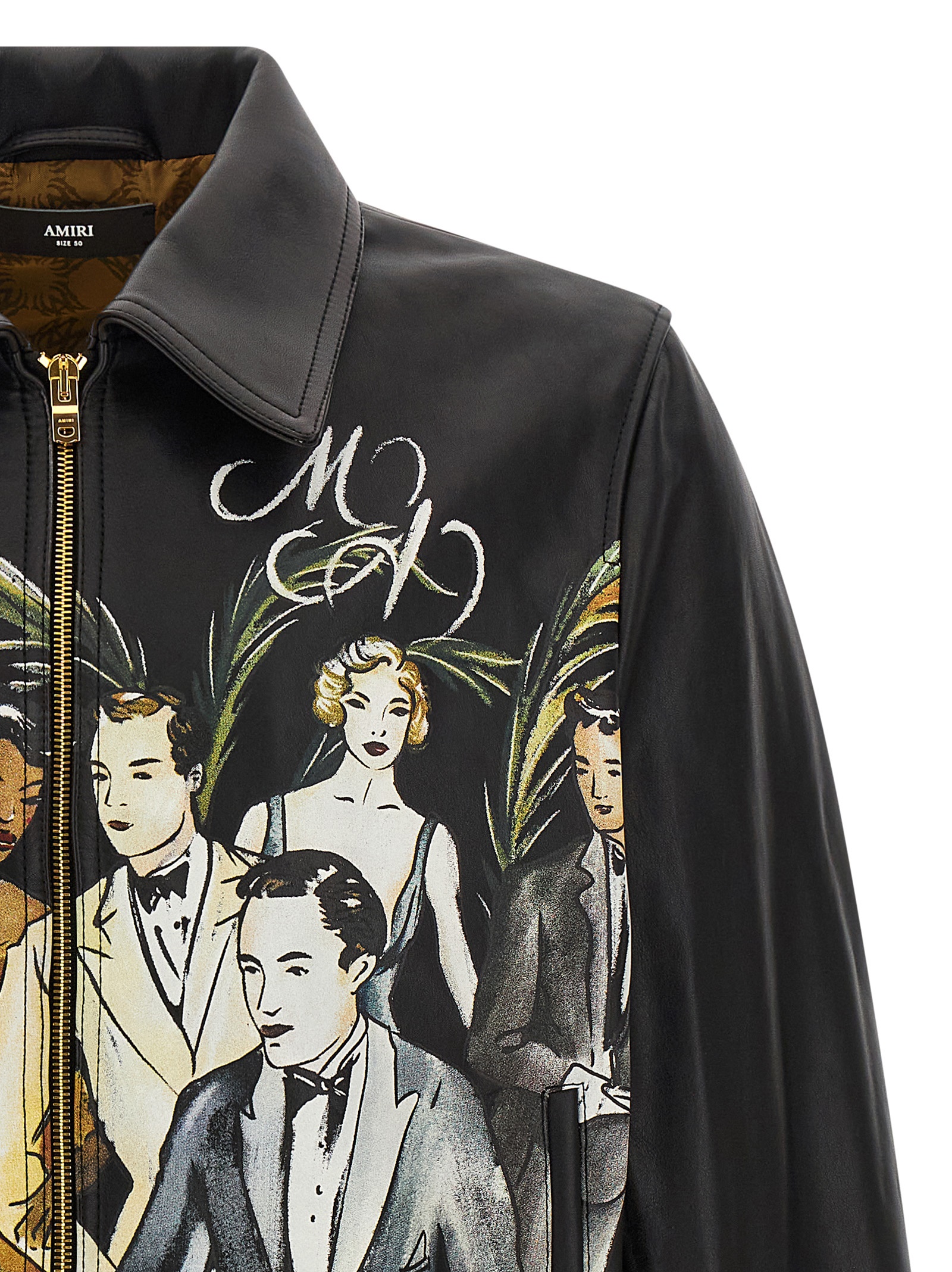 'Bar Scene' bomber jacket AMLTBN1030BLACK (AMIRI / レザー&ファージャケット・コート ) | AMIRI (アミリ)(2)