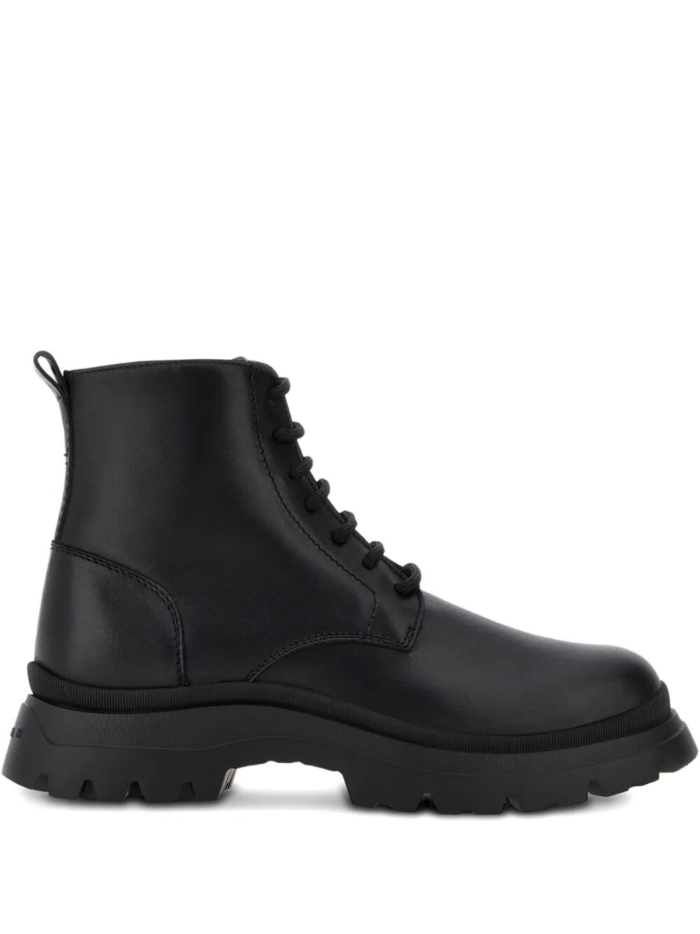 H692 LACE-UP LEATHER BOOTS WITH ZIP HXM6920FU60UDMB999 (HOGAN / ブーツ ) | HOGAN (ホーガン)