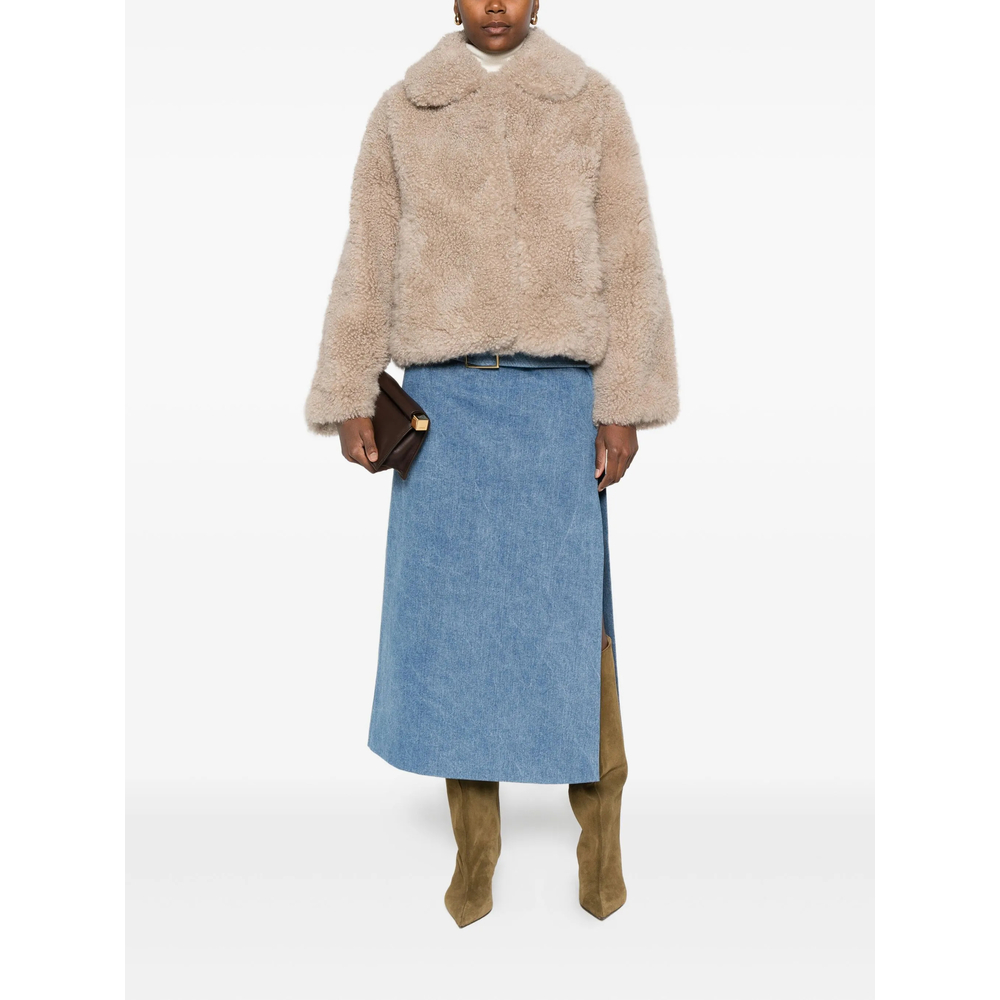 Outerwear Yves Salomon 26WYV51152MAAGA2048 (YVES SALOMON / レザー&ファージャケット・コート ) | YVES SALOMON (イヴ サロモン)(2)