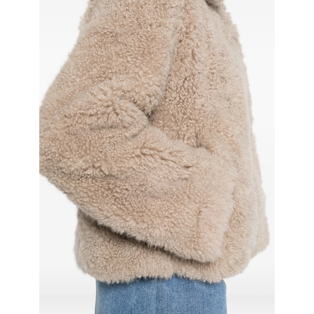 Outerwear Yves Salomon 26WYV51152MAAGA2048 (YVES SALOMON / レザー&ファージャケット・コート ) | YVES SALOMON (イヴ サロモン)(4)