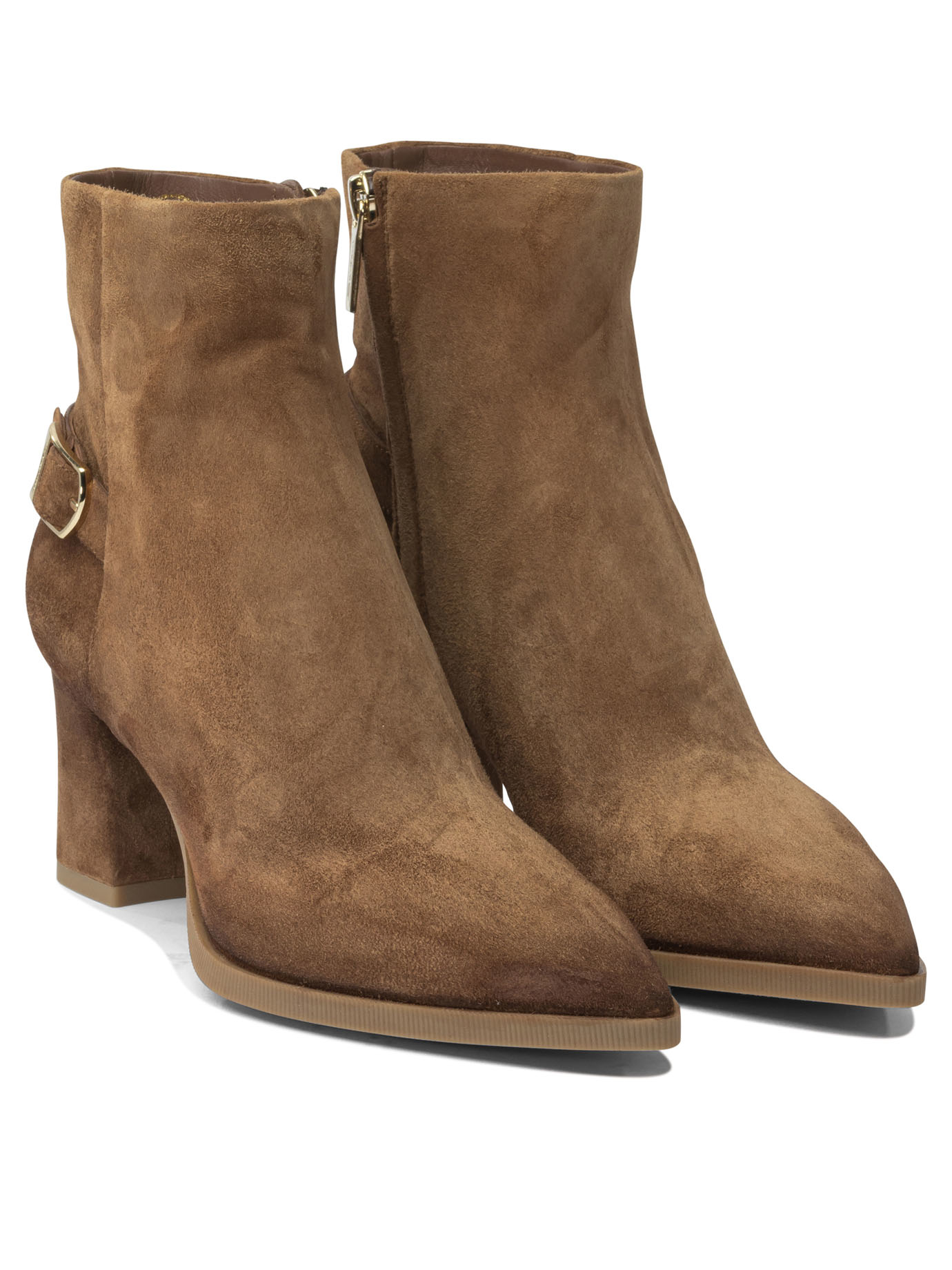Suede ankle boots 65mm WTEZ71846PC4NMGSM40 (Santoni / ブーツ ) | Santoni (サントーニ)(1)