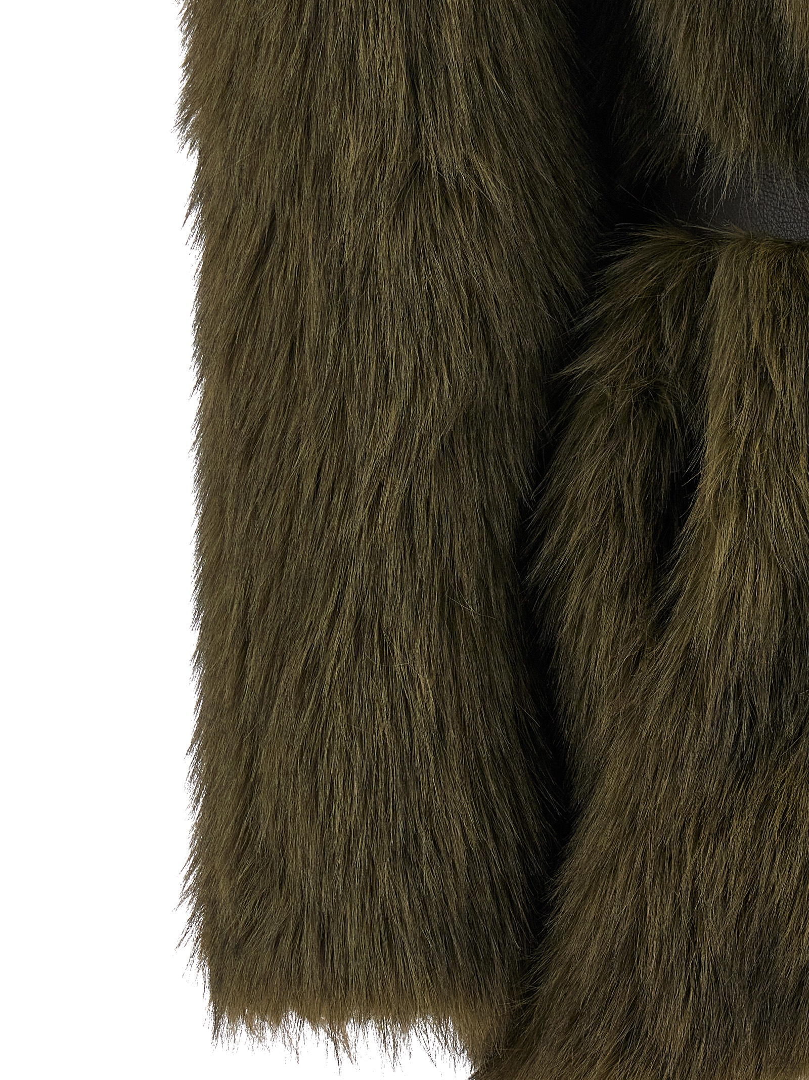 'Portal' faux fur coat D431725PORTAL807 (P.A.R.O.S.H. / レザー&ファージャケット・コート ) | P.A.R.O.S.H. (パロッシュ)(3)