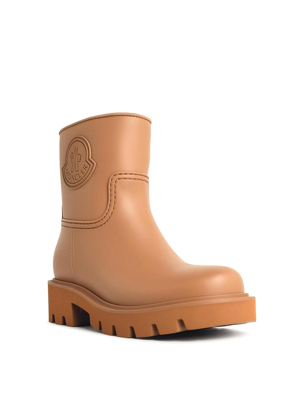 Kickstream Light Brown Pvc Rain Boots 09B4G00200M452222C (Moncler / ブーツ ) | Moncler (モンクレール)(1)