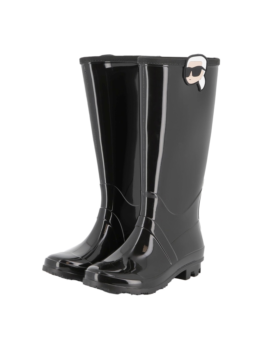 RAIN BOOTS WITH LOGO Z30985K09B (KARL LAGERFELD / ブーツ ) | KARL LAGERFELD (カール・ラガーフェルド)(1)