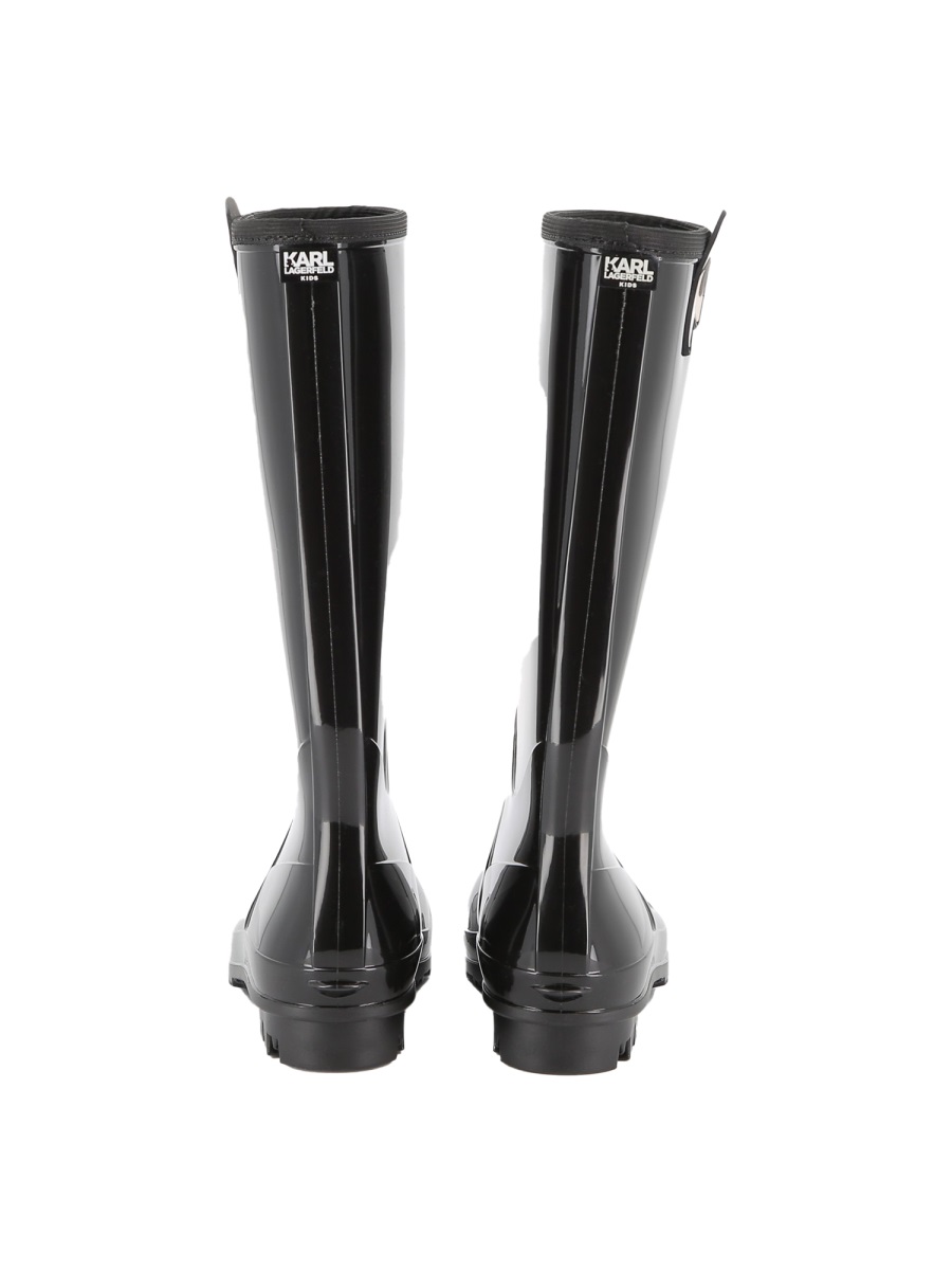 RAIN BOOTS WITH LOGO Z30985K09B (KARL LAGERFELD / ブーツ ) | KARL LAGERFELD (カール・ラガーフェルド)(2)