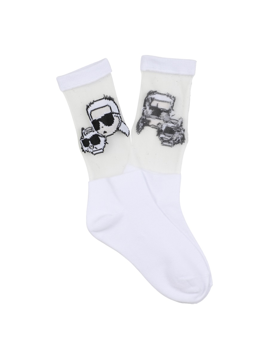 LOGO SOCKS. Z31042K10P (KARL LAGERFELD / アンダーウェア ) | KARL LAGERFELD (カール・ラガーフェルド)