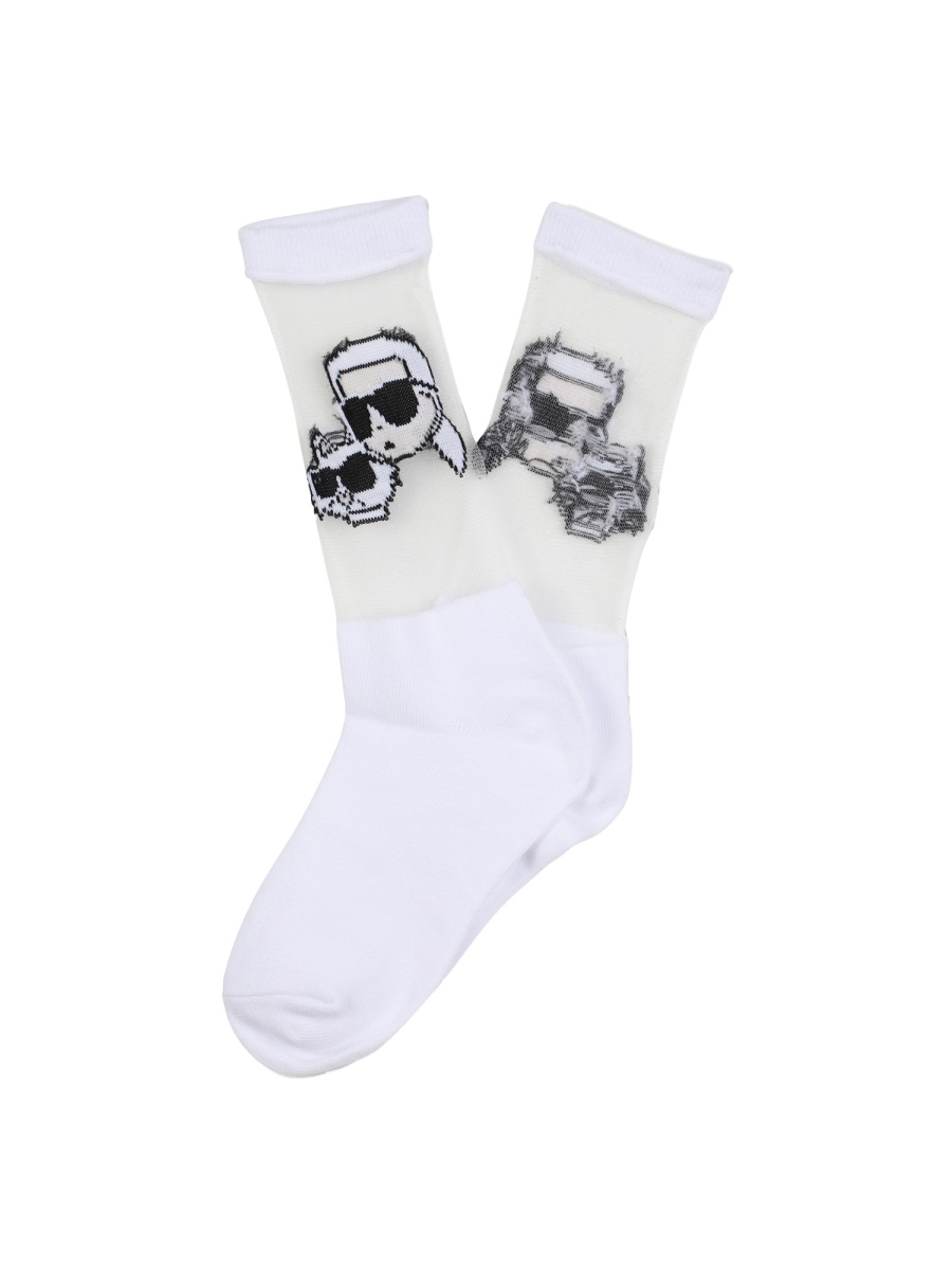 LOGO SOCKS. Z31042K10P (KARL LAGERFELD / アンダーウェア ) | KARL LAGERFELD (カール・ラガーフェルド)(2)