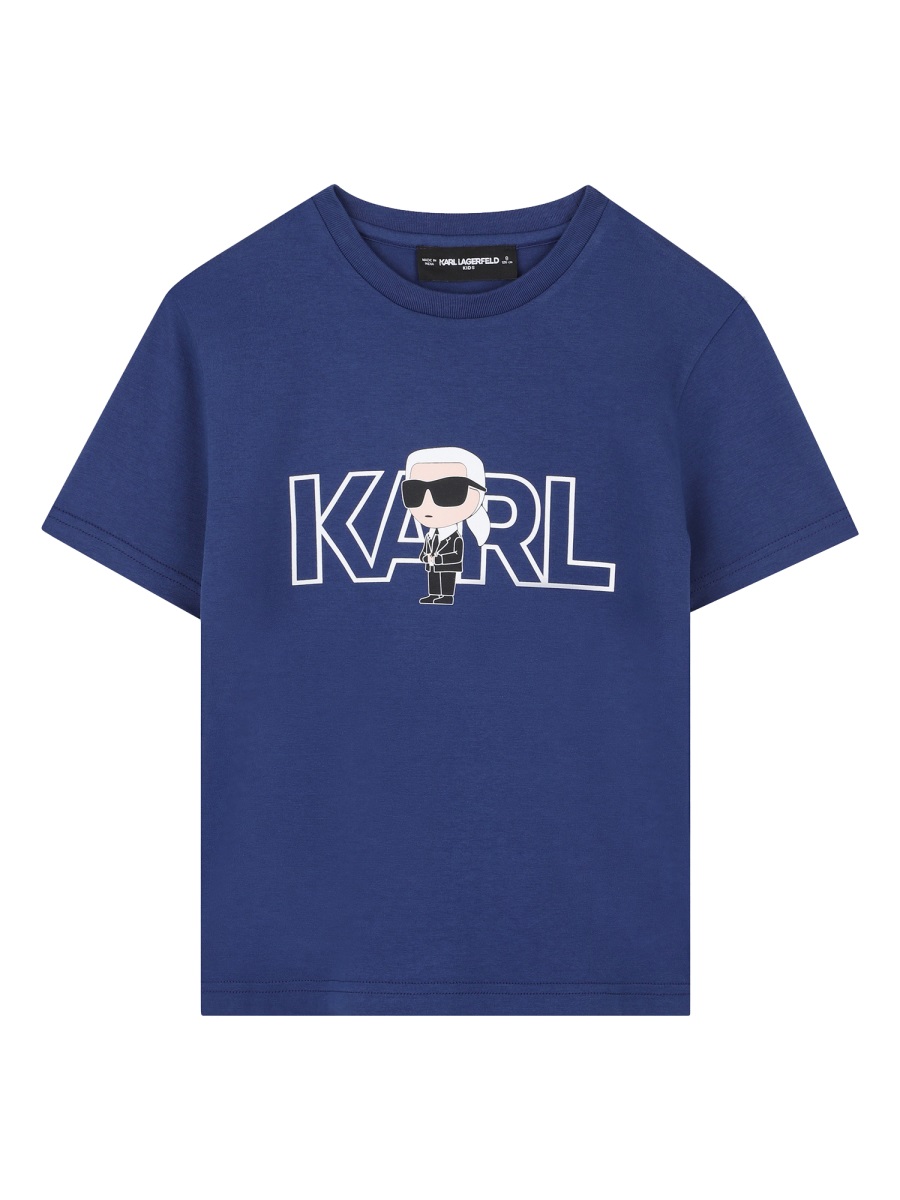 T-SHIRT WITH LOGO Z30956K82E (KARL LAGERFELD / Tシャツ・カットソー ) | KARL LAGERFELD (カール・ラガーフェルド)
