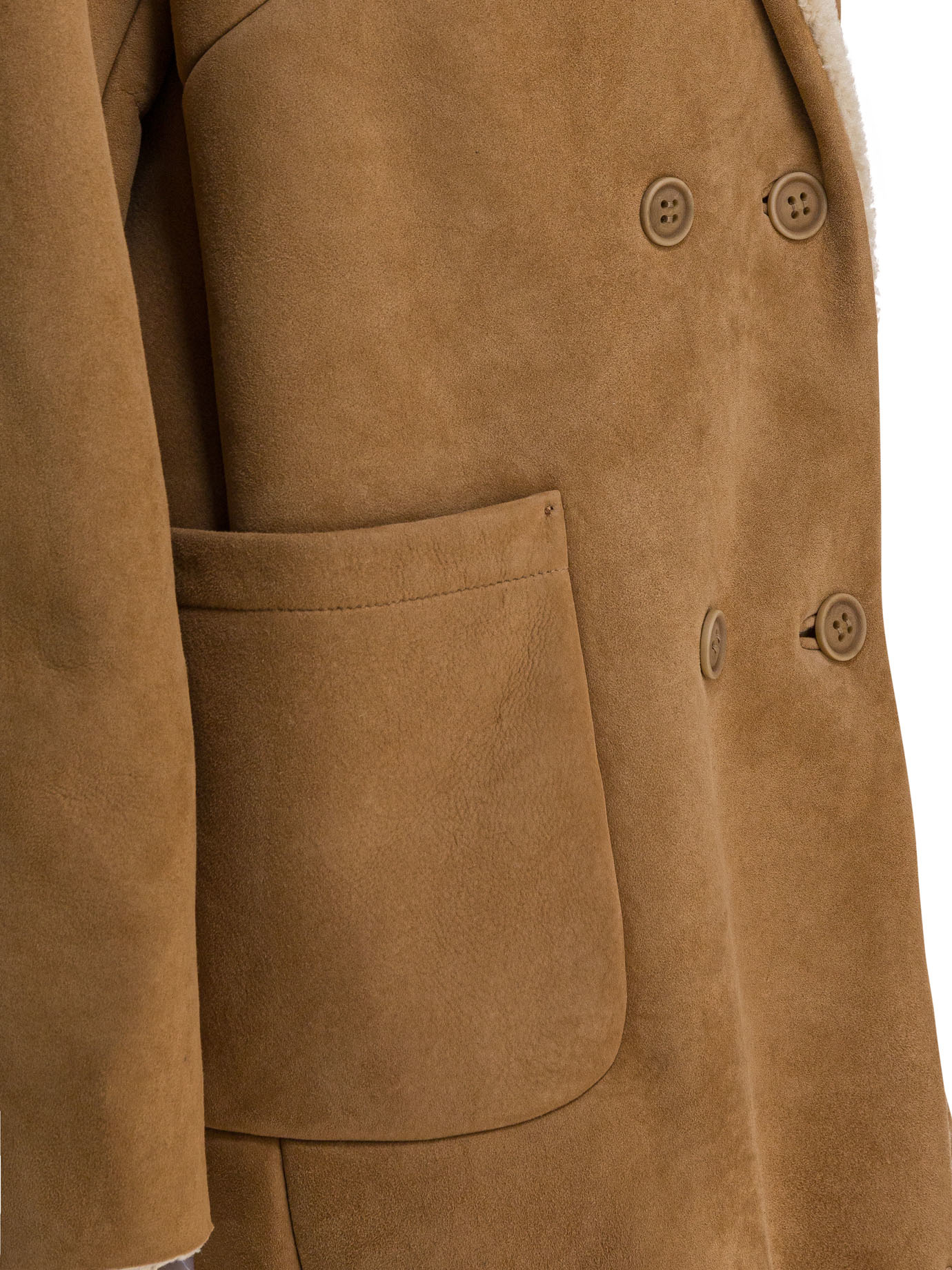 Balzer shearling suede leather jacket 49022DTIMBERLAND (SALVATORE SANTORO / レザー&ファージャケット・コート ) | SALVATORE SANTORO (サルバトーレ サントロ)(3)