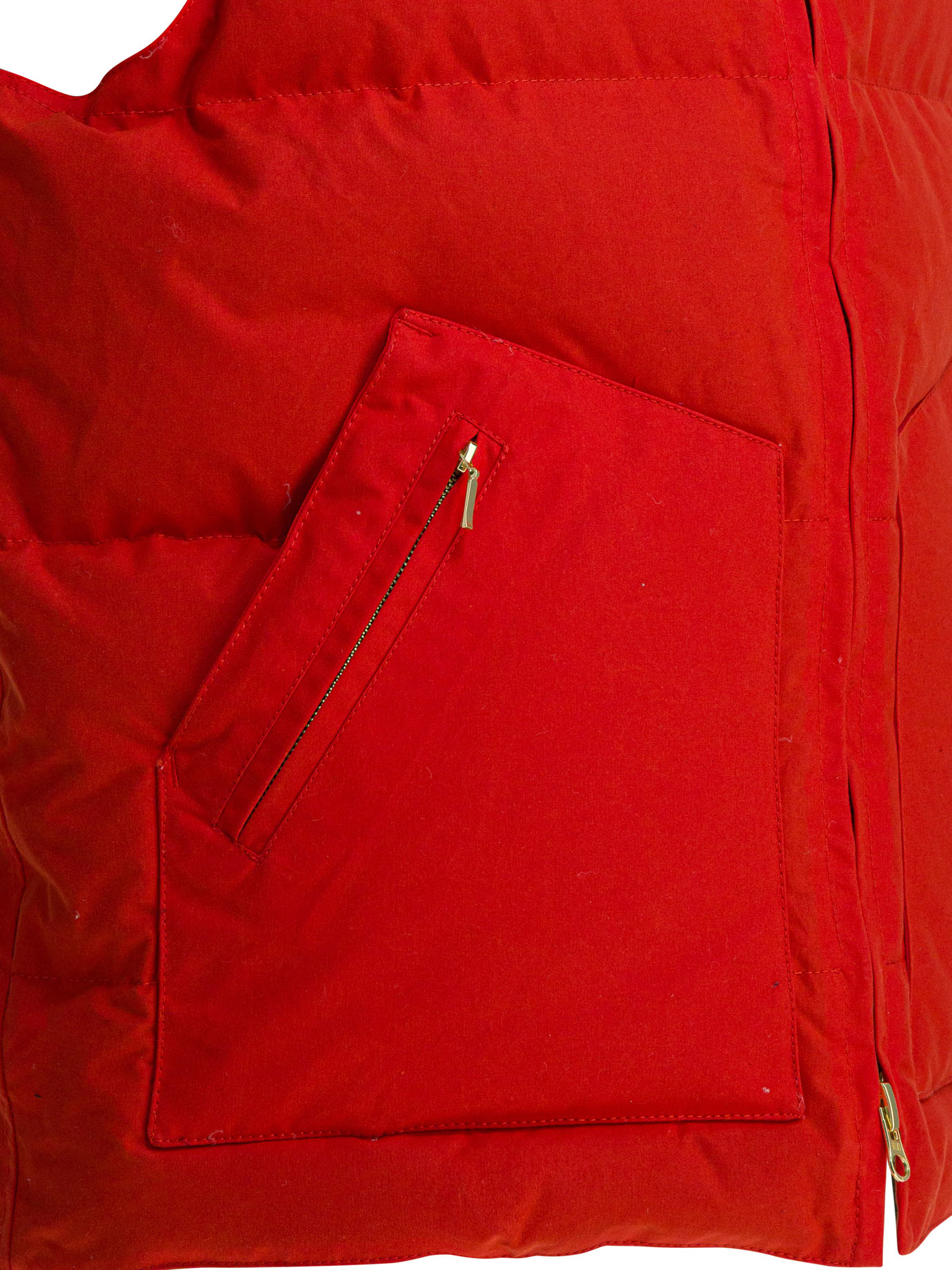 "Goose Down Vest" vest 7922DWORANGE (MANIFATTURA CECCARELLI / ベスト ) | MANIFATTURA CECCARELLI (マニファットゥーラ チェッカレッリ)(3)