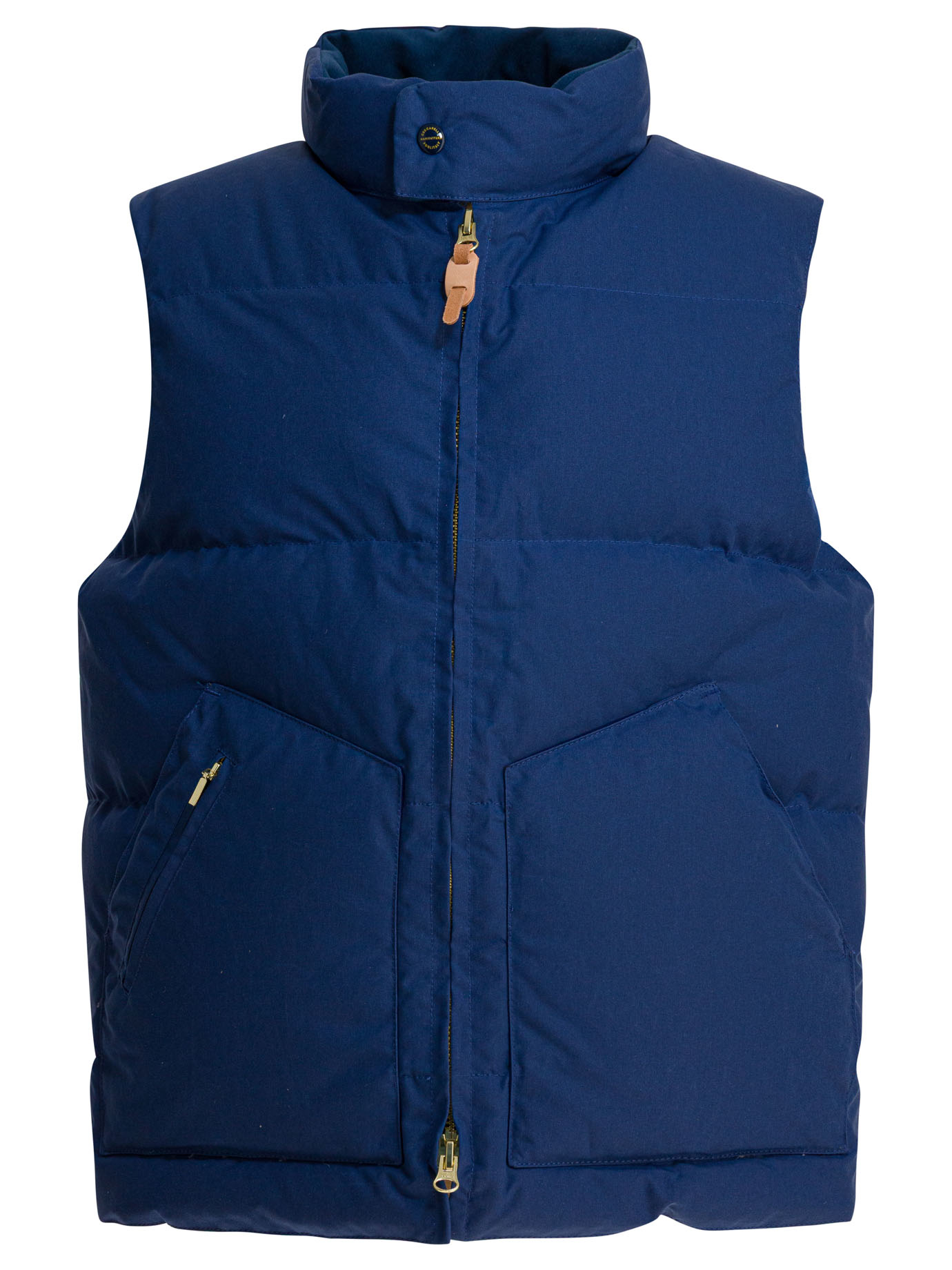 "Goose Down Vest" vest 7922DWCOBALT (MANIFATTURA CECCARELLI / ベスト ) | MANIFATTURA CECCARELLI (マニファットゥーラ チェッカレッリ)