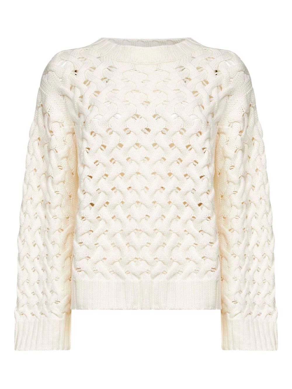 Parosh Sweaters Cream D540931LADYBRAID002 (P.A.R.O.S.H. / ニット・セーター・カーディガン ) | P.A.R.O.S.H. (パロッシュ)