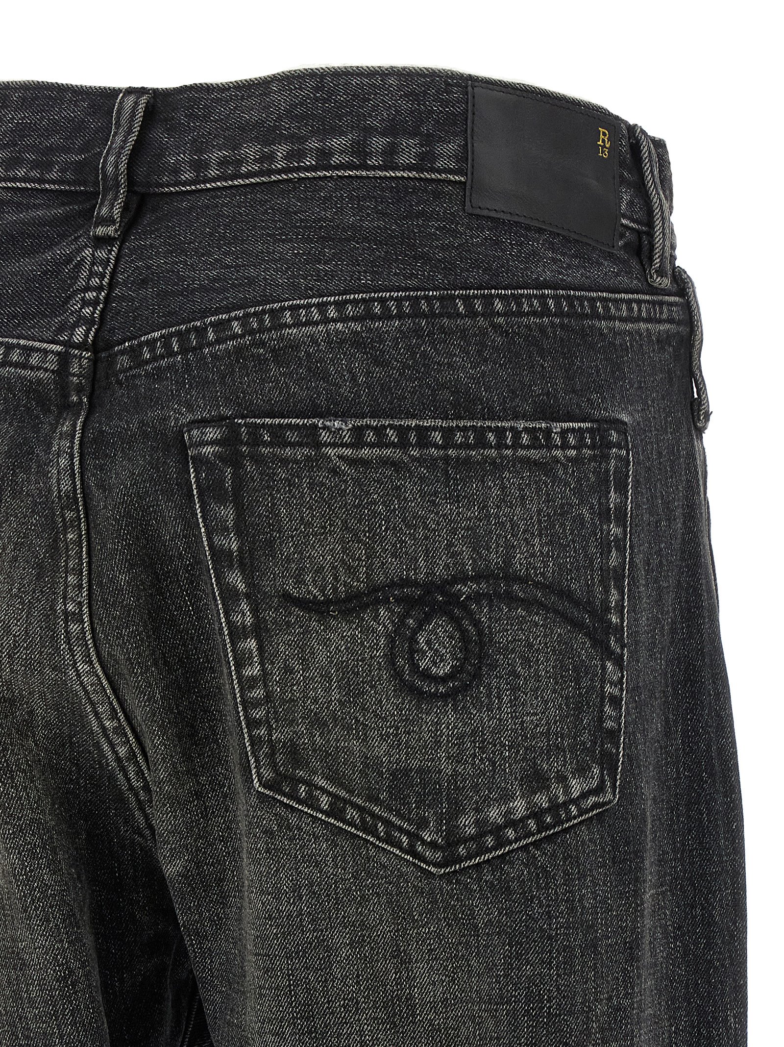 'Crossover' jeans R13W2048D352AASHBURYBLACK (R13 / ジーンズ ) | R13 (アールサーティーン)(3)