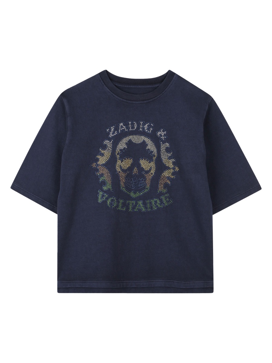 T-SHIRT WITH LOGO X60460K83D (ZADIG & VOLTAIRE / Tシャツ・カットソー ) | ZADIG & VOLTAIRE (ザディグ エ ヴォルテール)