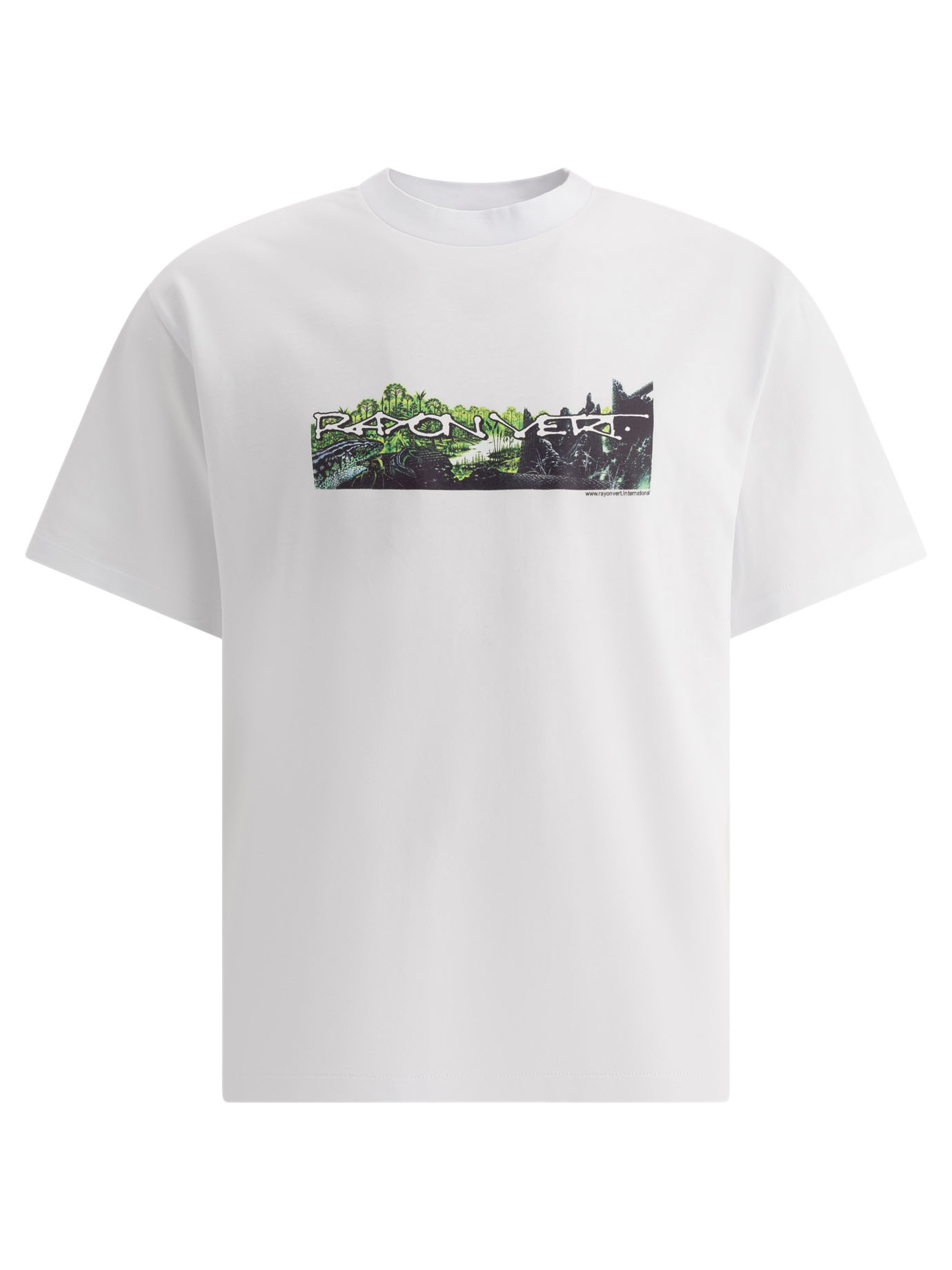 "Mesozoic" t-shirt 24WRVTS01GHOST (RAYON VERT / Tシャツ・カットソー ) | RAYON VERT (レイヨン ヴェール)