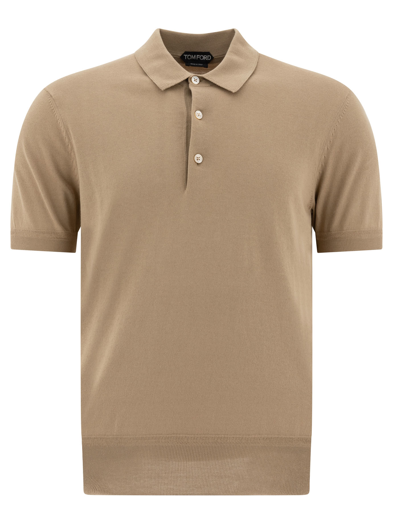 Cashmere and silk polo shirt KPS004YMC024S25JB281 (TOM FORD / ポロシャツ ) | TOM FORD (トムフォード)