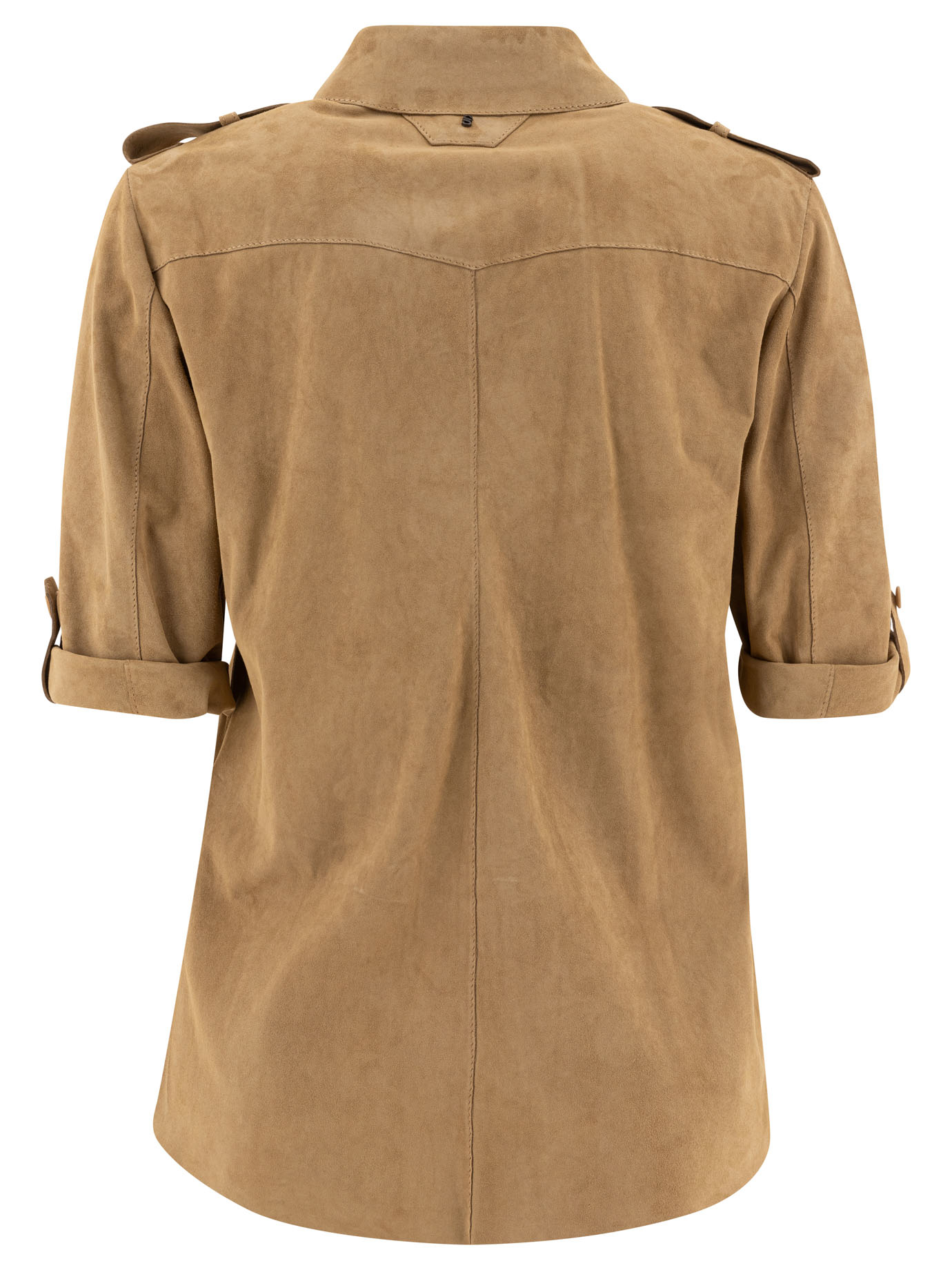 Shirts 48072DBEIGE (SALVATORE SANTORO / シャツ・ブラウス ) | SALVATORE SANTORO (サルバトーレ サントロ)(1)