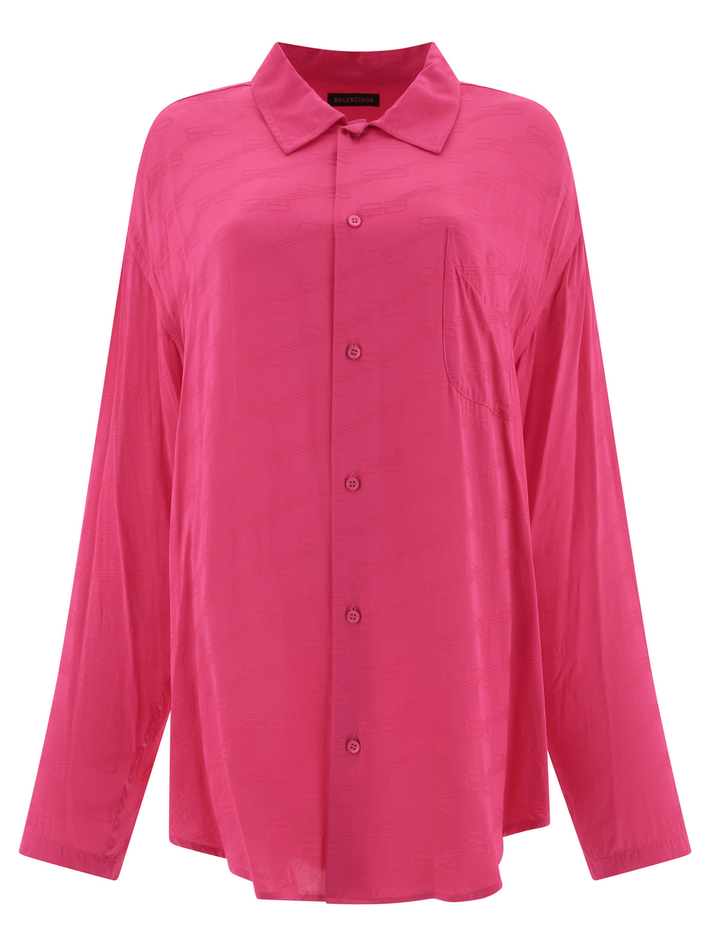 Shirt with jacquard logo 681631TMO685510 (Balenciaga / シャツ・ブラウス ) | Balenciaga (バレンシアガ)
