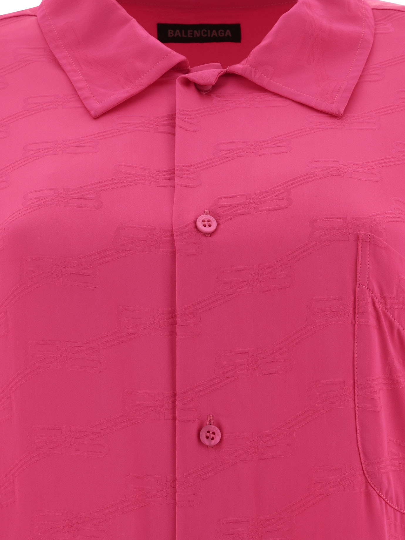 Shirt with jacquard logo 681631TMO685510 (Balenciaga / シャツ・ブラウス ) | Balenciaga (バレンシアガ)(2)