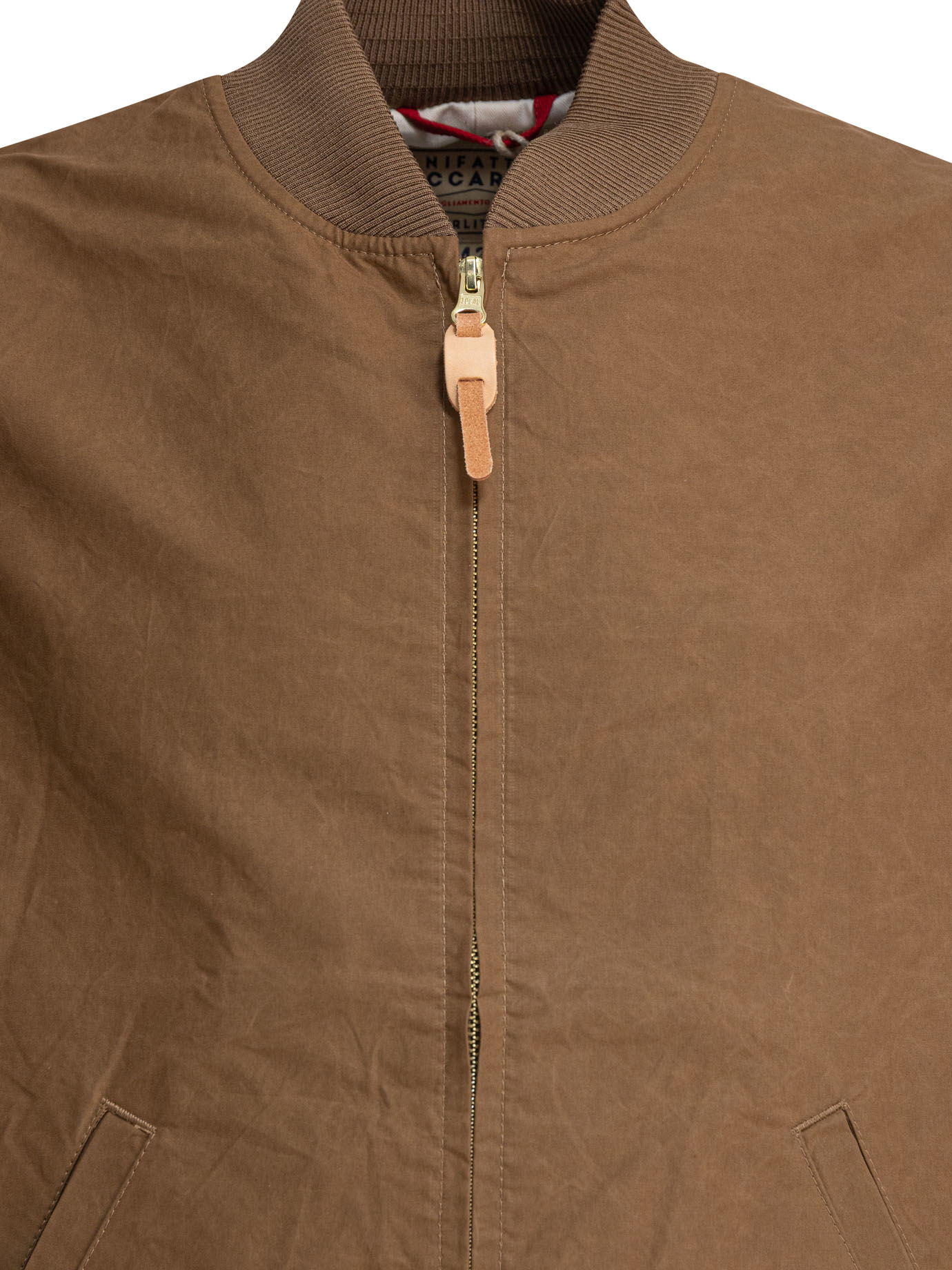 "6020-DR" bomber jacket 6020QPDARK (MANIFATTURA CECCARELLI / カジュアルジャケット ) | MANIFATTURA CECCARELLI (マニファットゥーラ チェッカレッリ)(2)