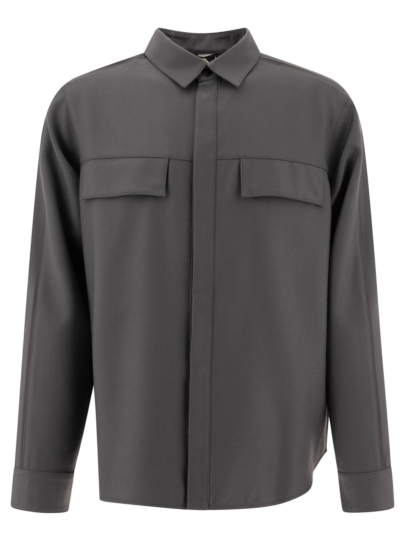 "Flanel Piping" overshirt AG121024CC22 (GR10K / カジュアルジャケット ) | GR10K (ジーアールテンケー)