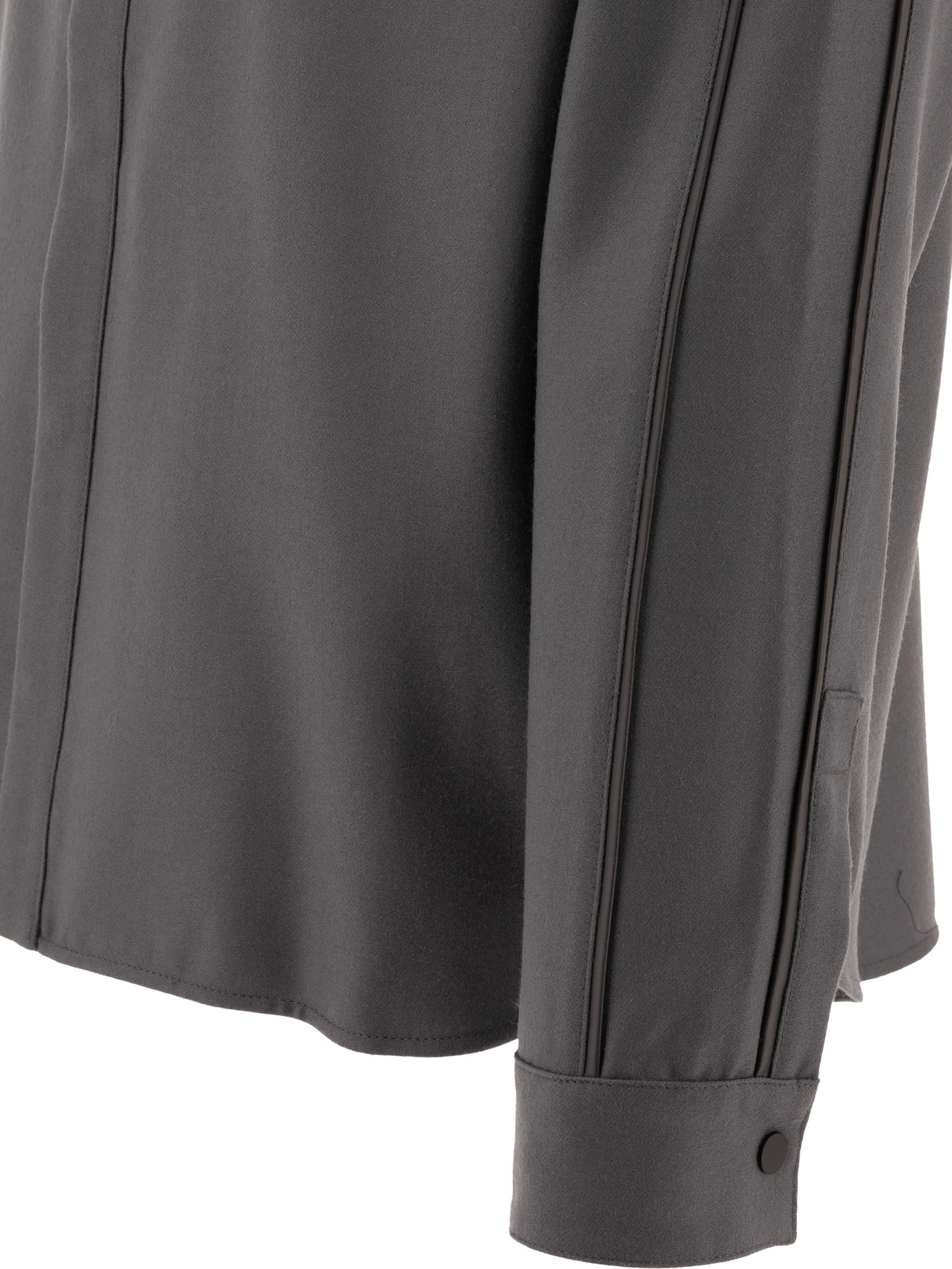 "Flanel Piping" overshirt AG121024CC22 (GR10K / カジュアルジャケット ) | GR10K (ジーアールテンケー)(3)