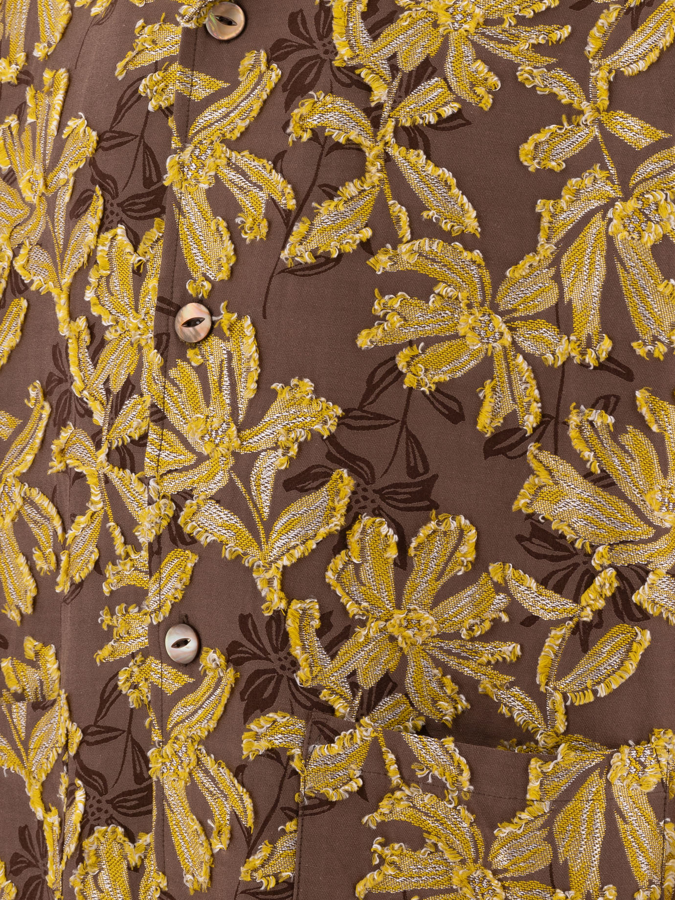 "Cabana" shirt PU224ABROWN (Needles / シャツ・ブラウス ) | Needles (ニードルズ)(3)