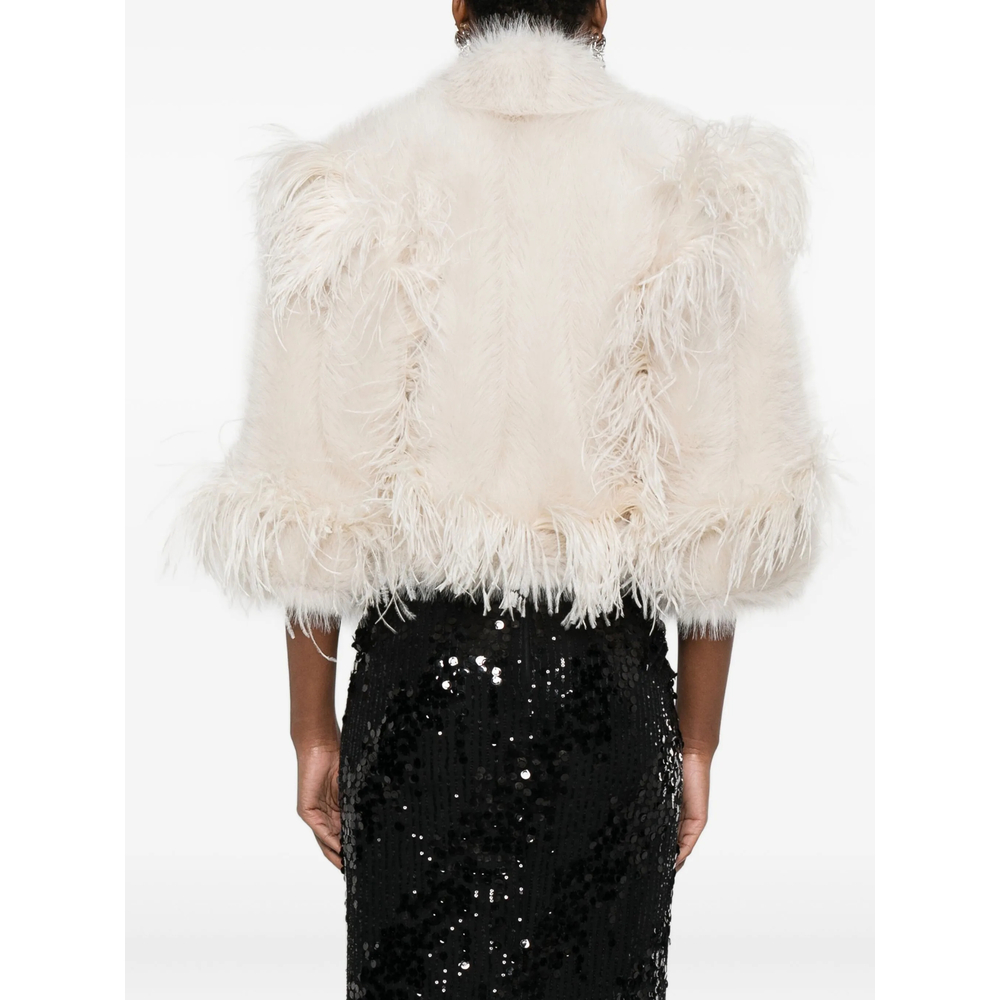 Outerwear Elie Saab J0147POWWH (ELIE SAAB / レザー&ファージャケット・コート ) | ELIE SAAB (エリー サーブ)(4)