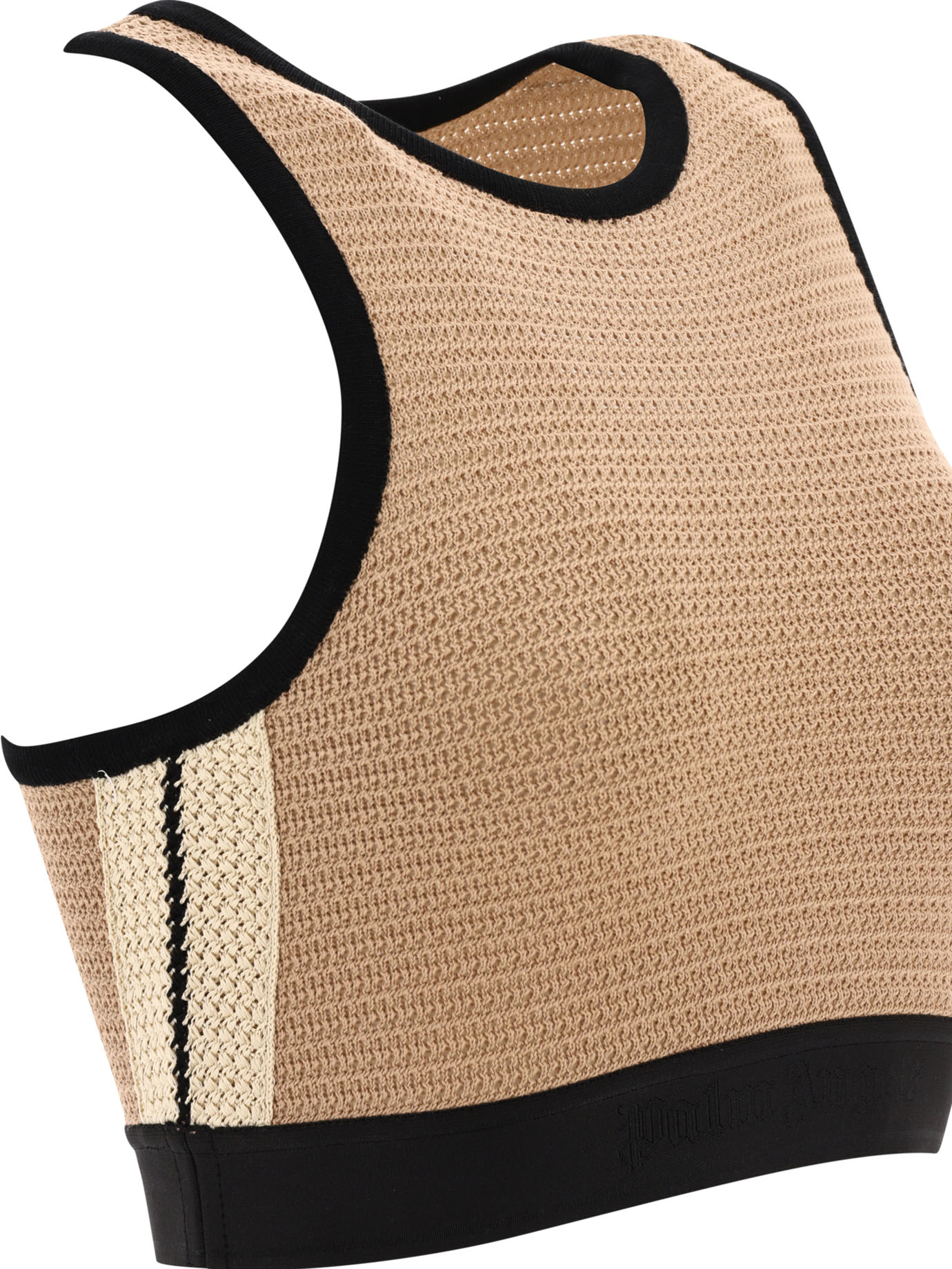 "Logo Tape" knit top PWHT001S24KNI0016410 (Palm Angels / タンクトップ・キャミソール ) | Palm Angels (パームエンジェルス)(2)