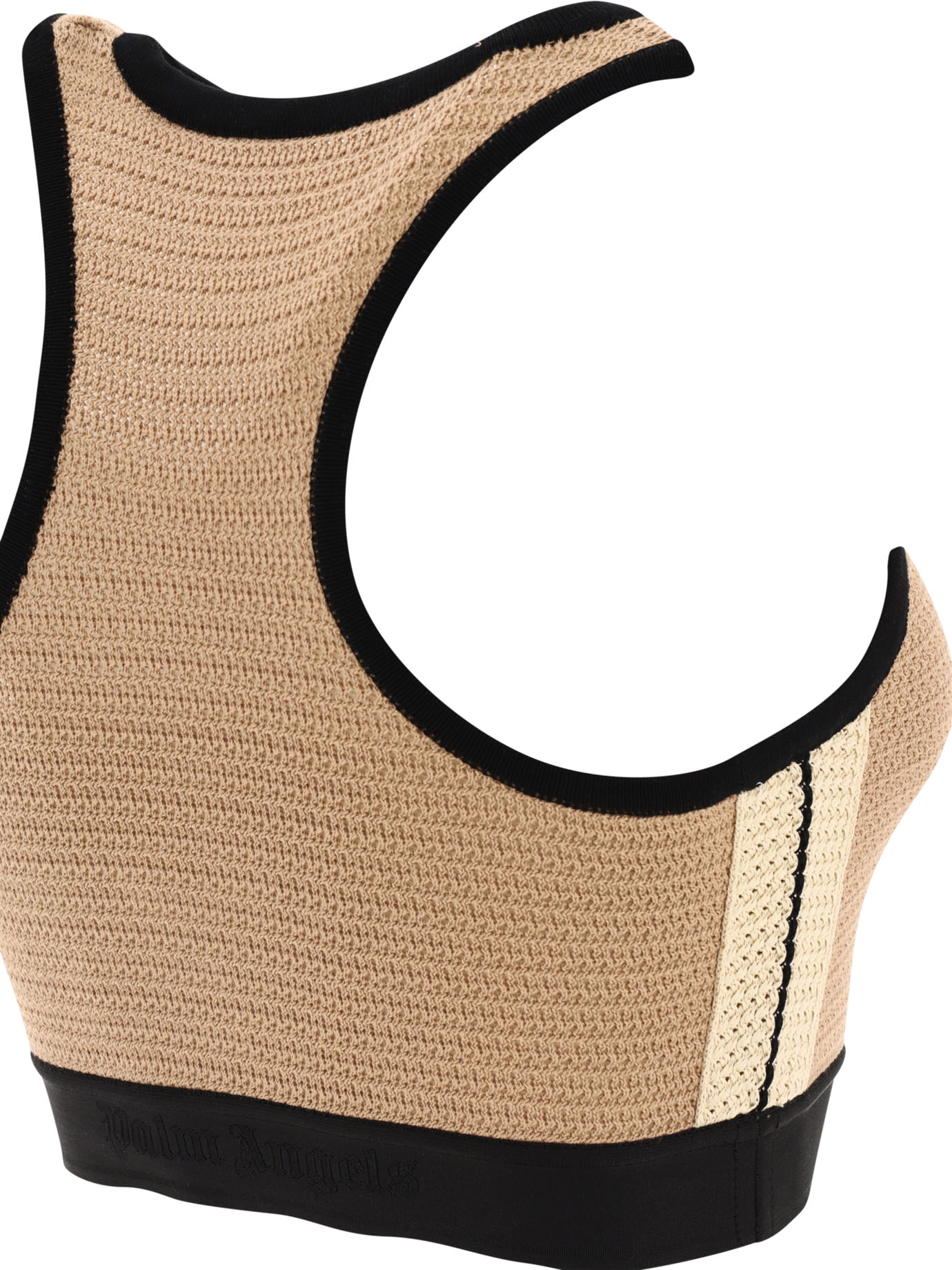 "Logo Tape" knit top PWHT001S24KNI0016410 (Palm Angels / タンクトップ・キャミソール ) | Palm Angels (パームエンジェルス)(3)