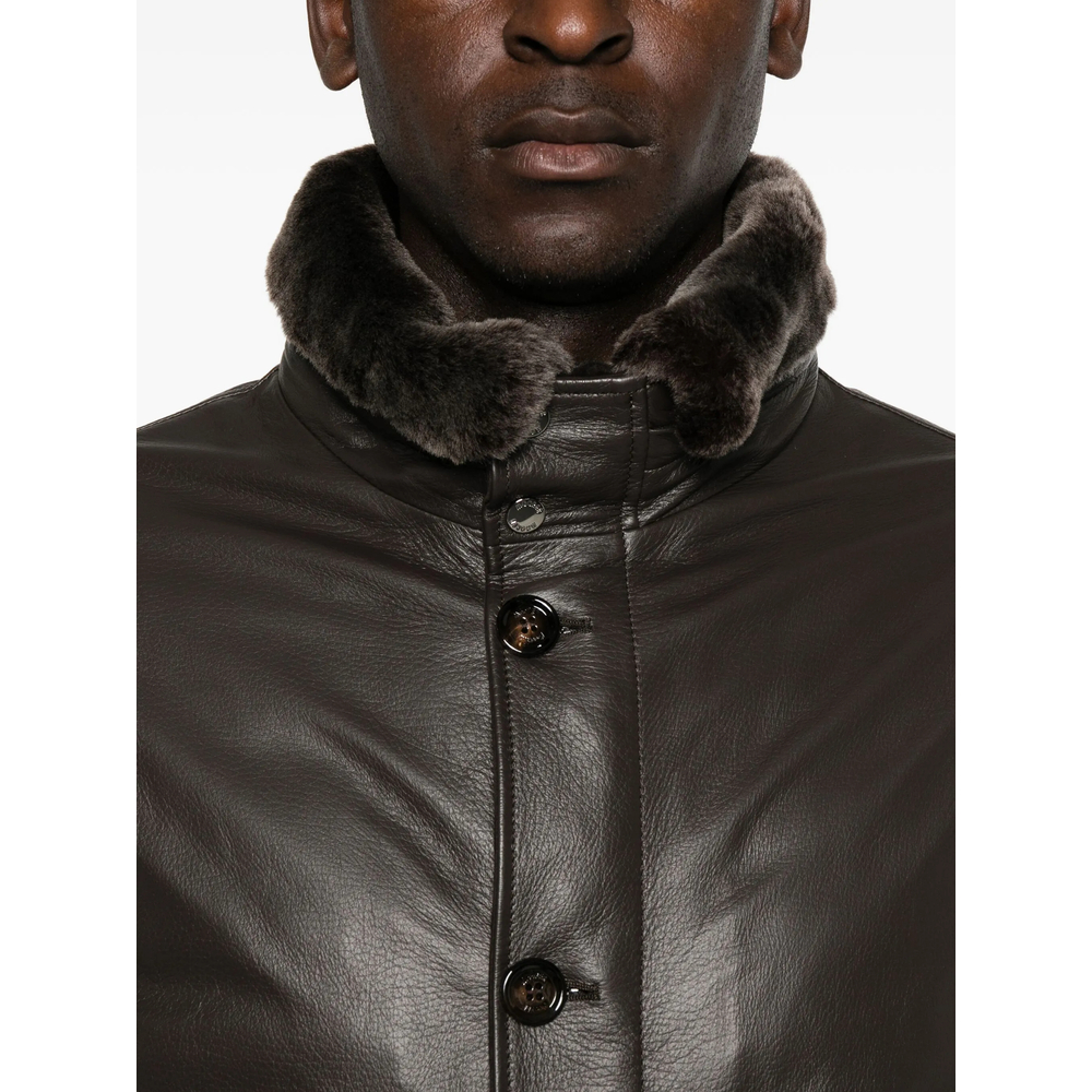 Outerwear Moorer O100178CLEROSP1MORO (MooRER / レザー&ファージャケット・コート ) | MooRER (ムーレー)(4)