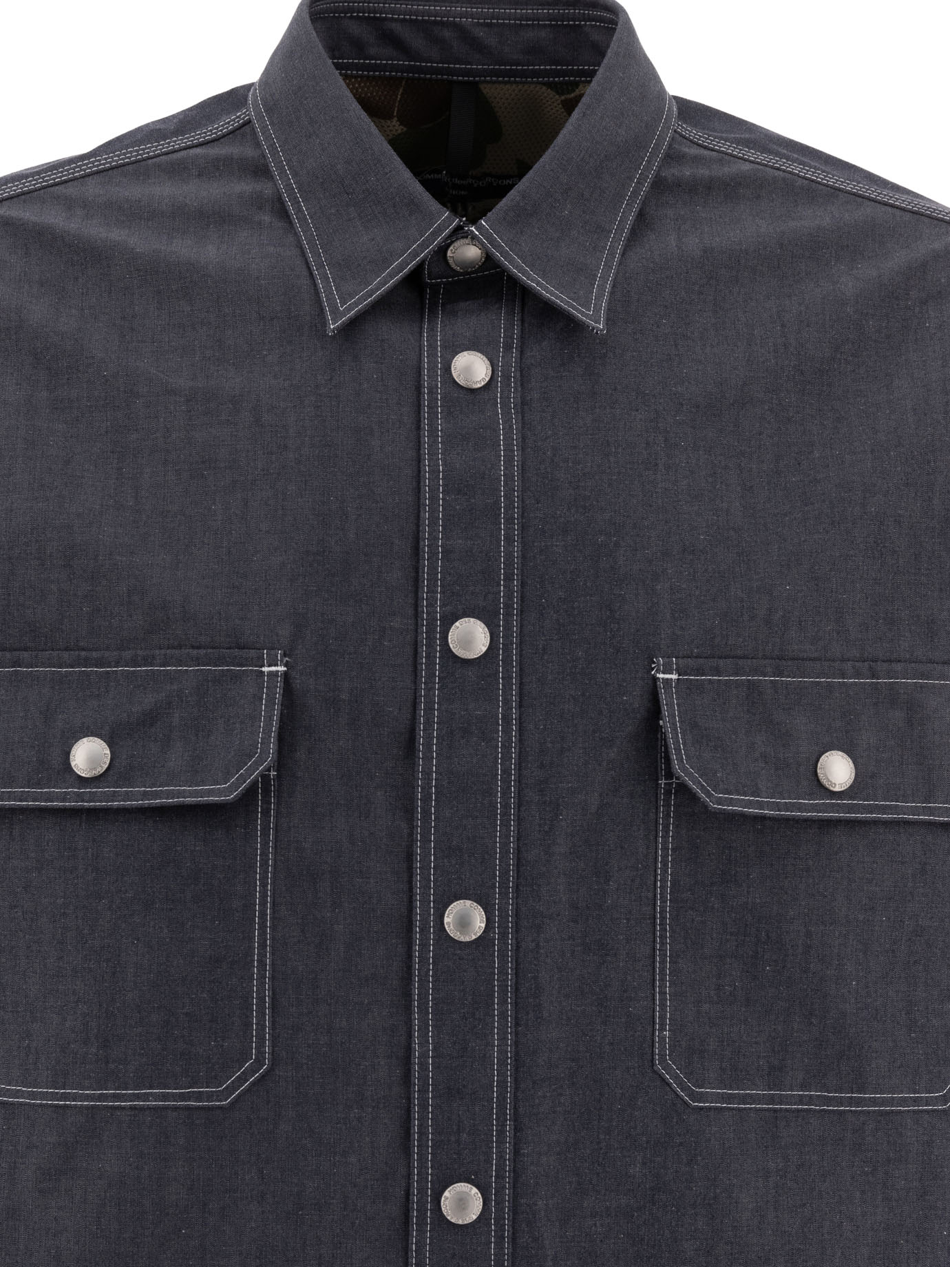 Denim overshirt HNB004W24NAVY (Comme Des Garçons Homme / シャツ・ブラウス ) | Comme Des Garçons Homme (コムデギャルソン オム)(2)