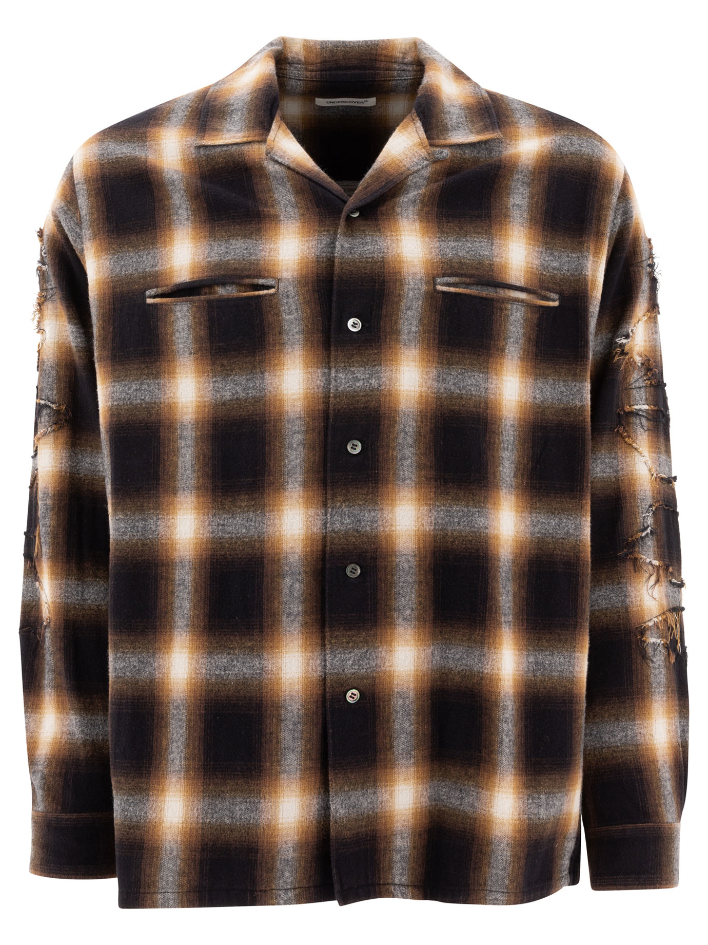 Check shirt UP2D4402BROWN (UNDERCOVER / シャツ・ブラウス ) | UNDERCOVER (アンダーカバー)