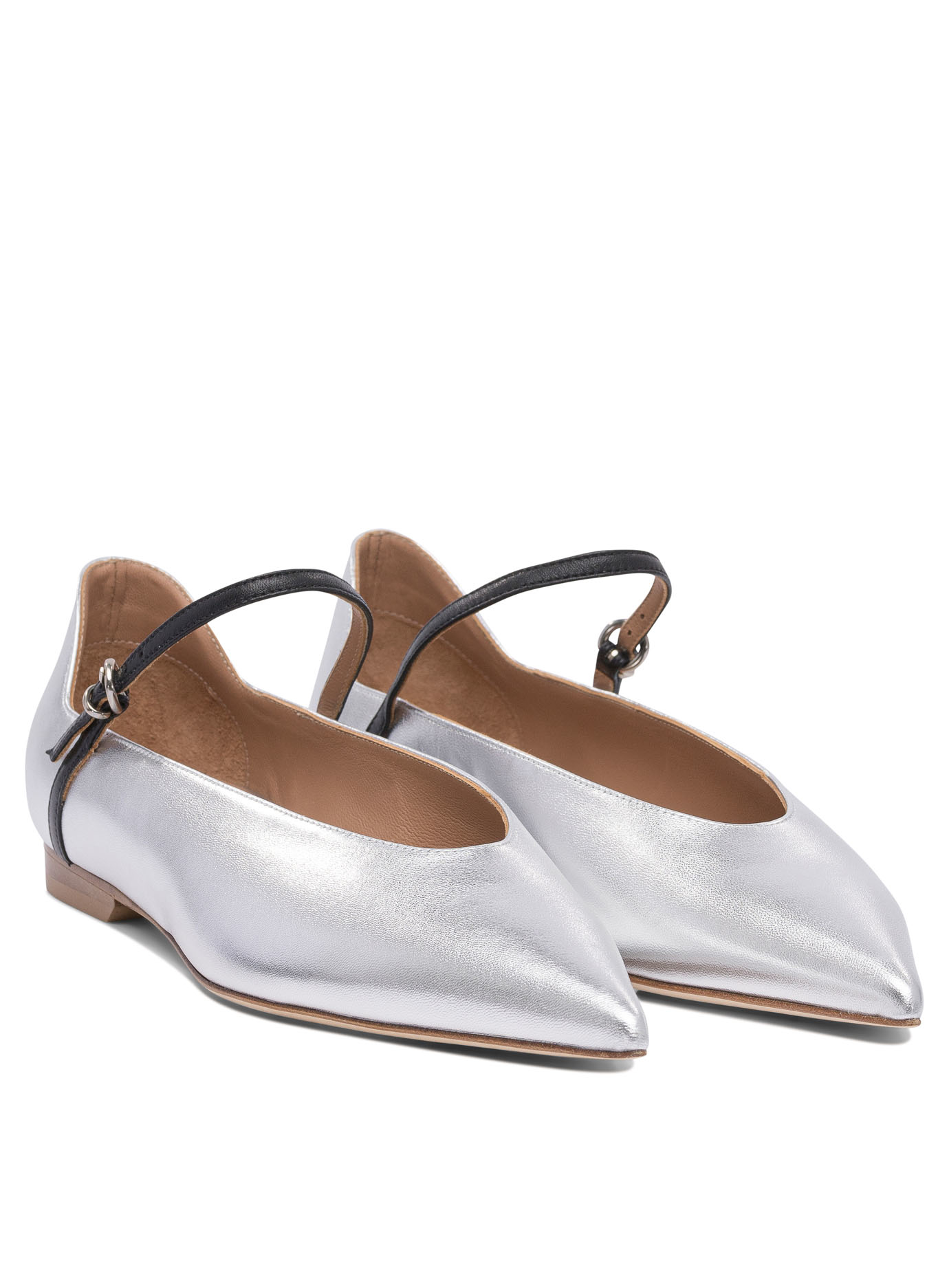Ballerinas LE2501NAPPAARGENTONERO (LELLA BALDI / フラットシューズ ) | LELLA BALDI (レラ バルディ)(1)