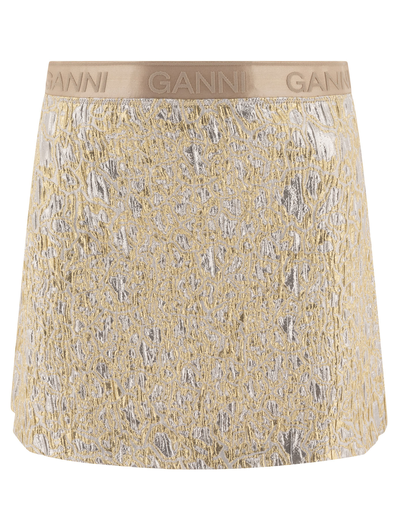 Gold and silver miniskirt W0038012 (GANNI / スカート ) | GANNI (ガニー)