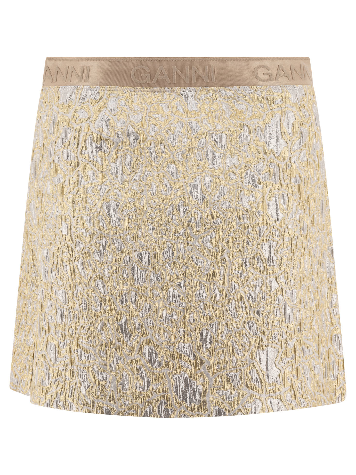 Gold and silver miniskirt W0038012 (GANNI / スカート ) | GANNI (ガニー)(1)