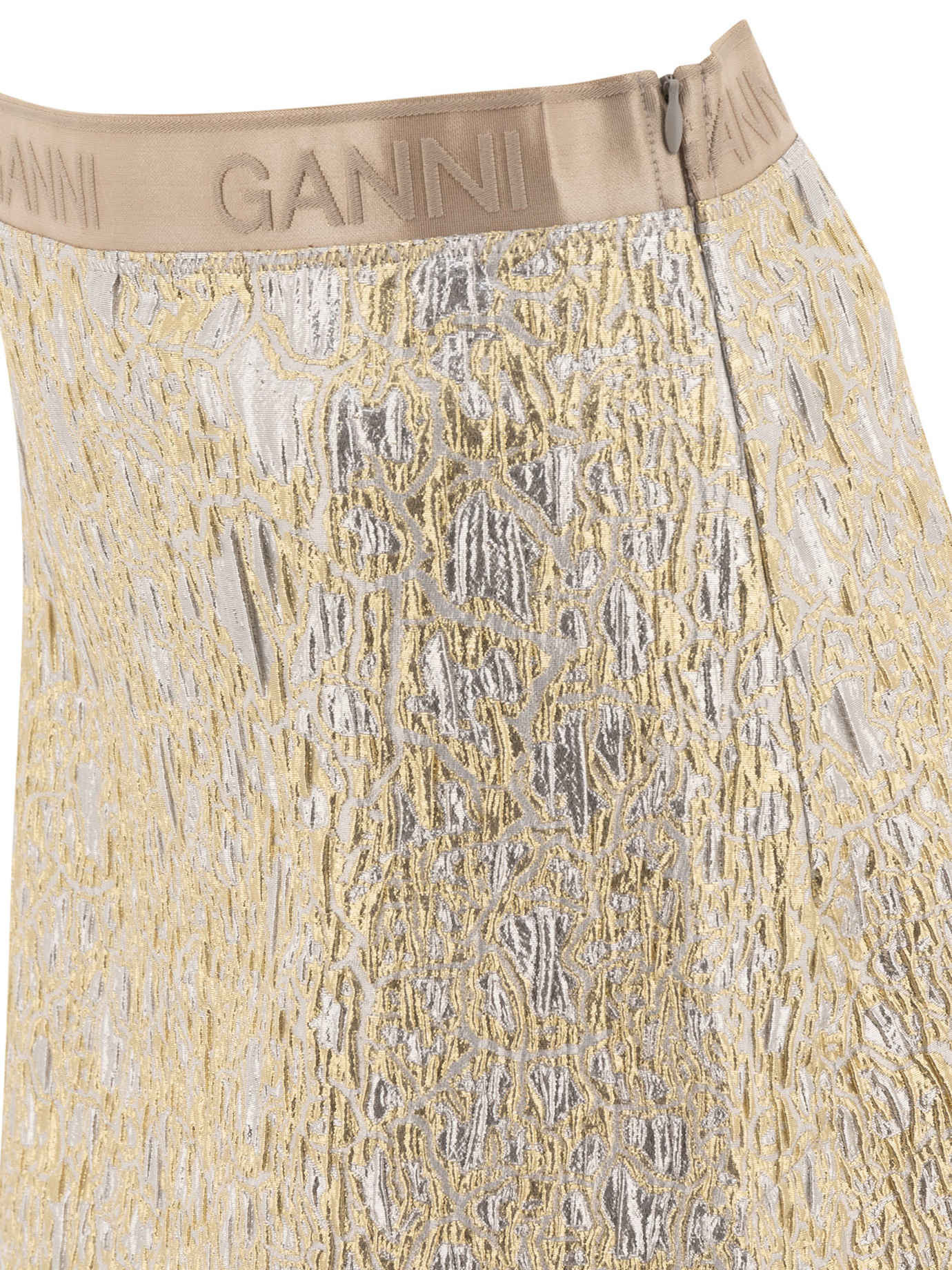 Gold and silver miniskirt W0038012 (GANNI / スカート ) | GANNI (ガニー)(3)