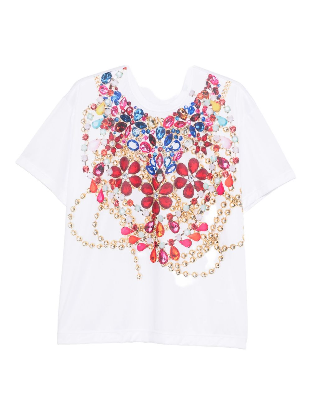 Comme Comme T-shirts and Polos White RPT0172 (Comme Des Garçons Comme Des Garçons / Tシャツ・カットソー ) | Comme Des Garçons Comme Des Garçons (コムデギャルソン コムデギャルソン)