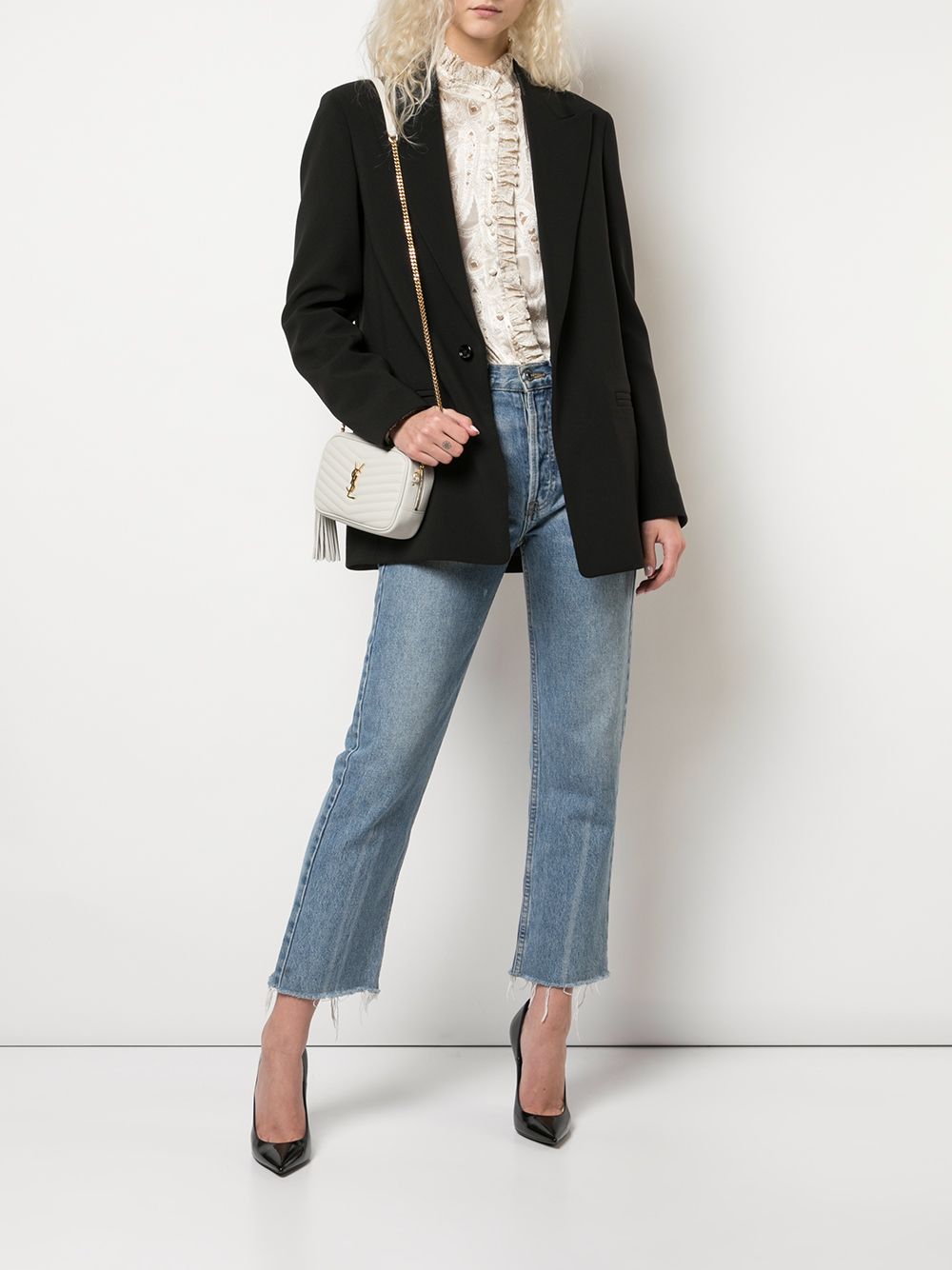 Saint Laurent Bags.. White 6125791GF019207 (Saint Laurent / ハンドバッグ・ショルダーバッグ ) | Saint Laurent (サンローラン)(1)