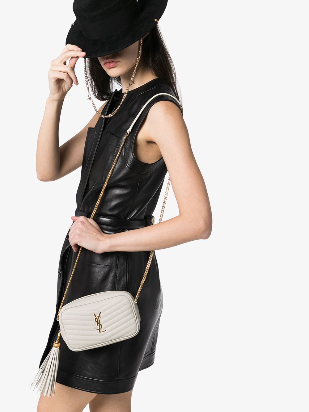 Saint Laurent Bags.. White 6125791GF019207 (Saint Laurent / ハンドバッグ・ショルダーバッグ ) | Saint Laurent (サンローラン)(7)