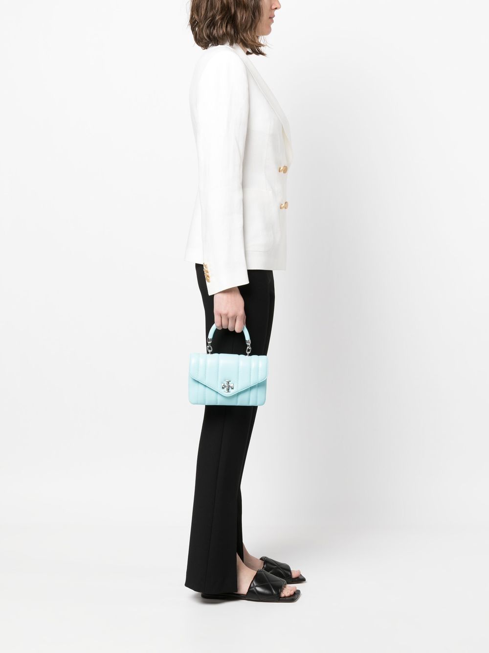Tory Burch Bags.. Clear Blue 143506KIRA400 (TORY BURCH / ハンドバッグ・ショルダーバッグ ) | TORY BURCH (トリーバーチ)(1)