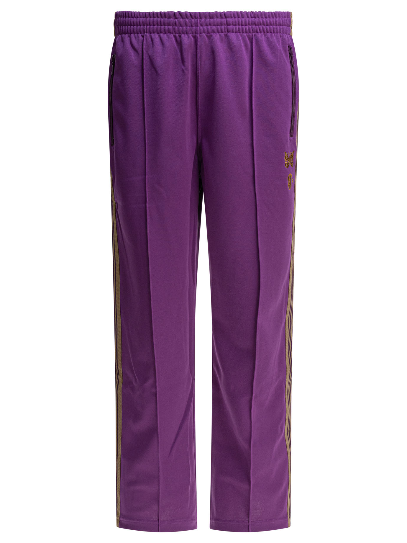 "Poly Smooth" trousers x Kae Tanaka QV428BPURPLE (Needles / パンツ ) | Needles (ニードルズ)